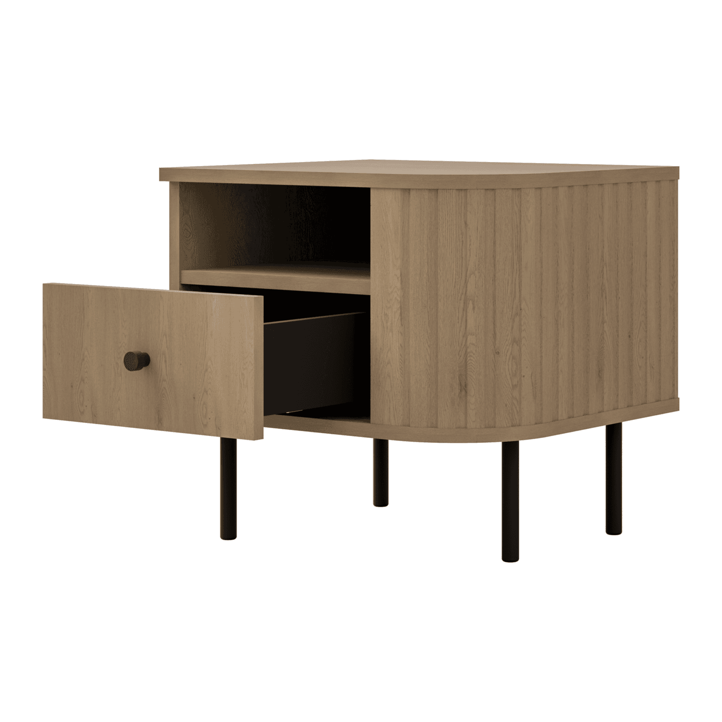 Szafka nocna Fiero 48 cm Dąb cremona