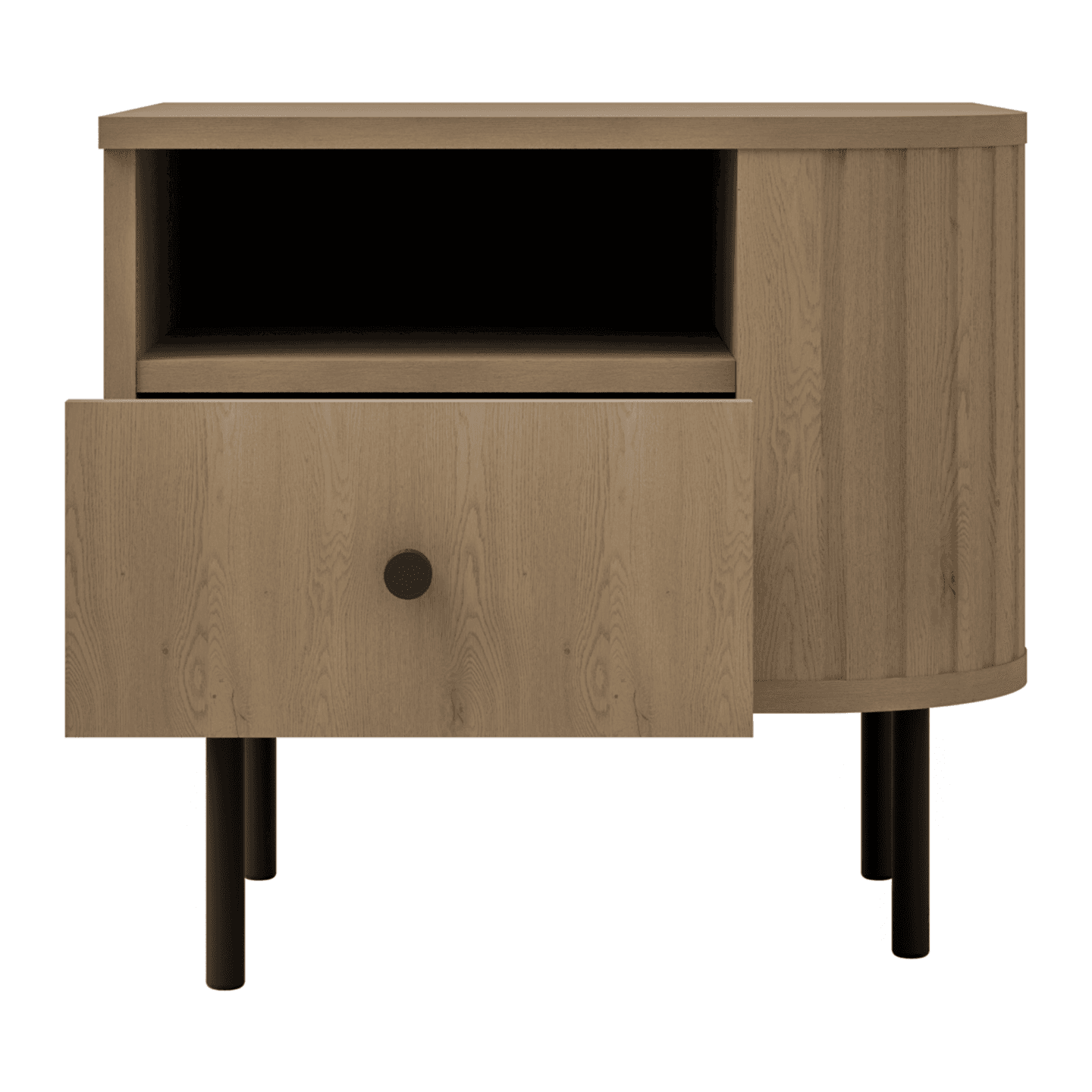 Szafka nocna Fiero 48 cm Dąb cremona