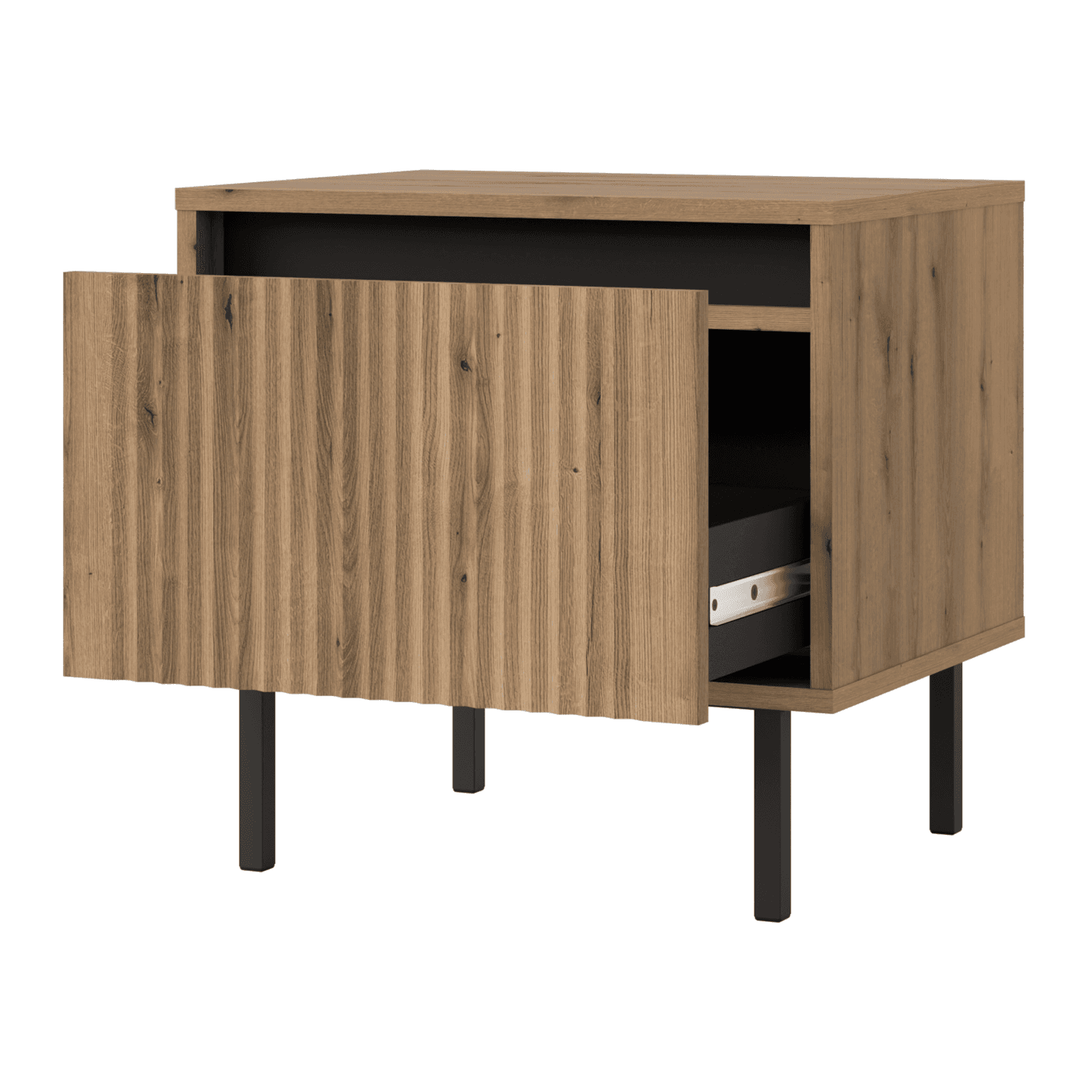 Stolik nocny Sky 52 cm Dąb evoke