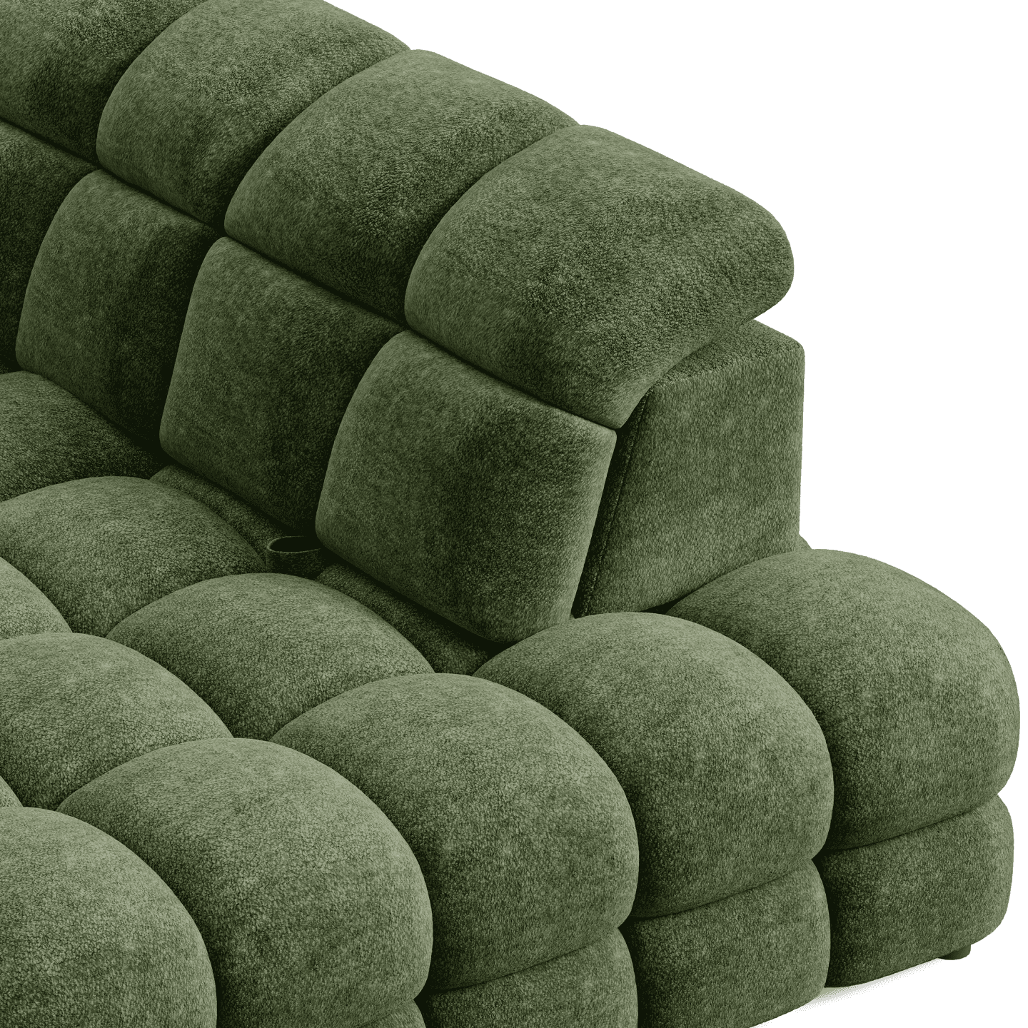 Elektryczny narożnik TOLLO L z ruchomymi zagłówkami