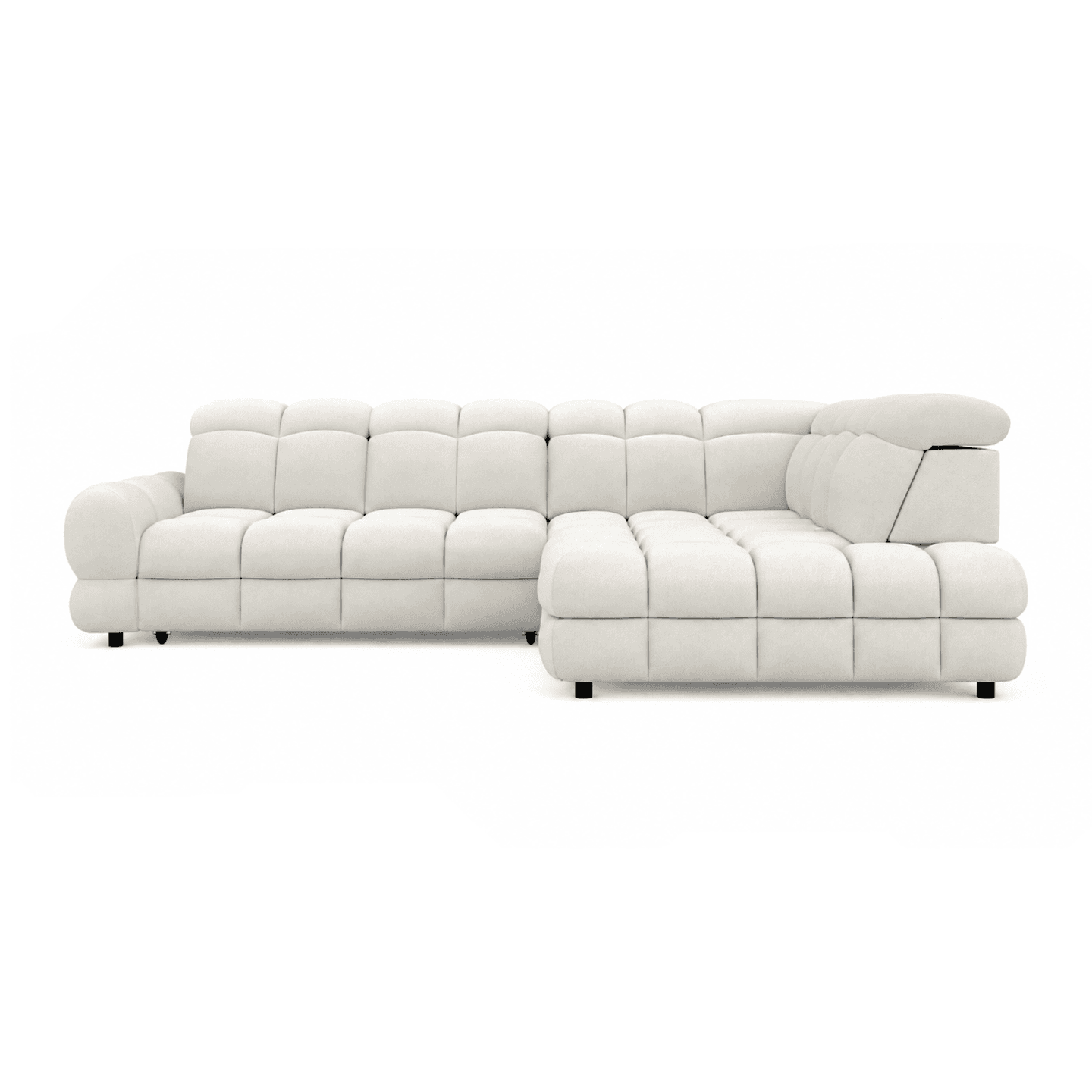TOLLO L narożnik elektryczny z ruchomymi zagłówkami