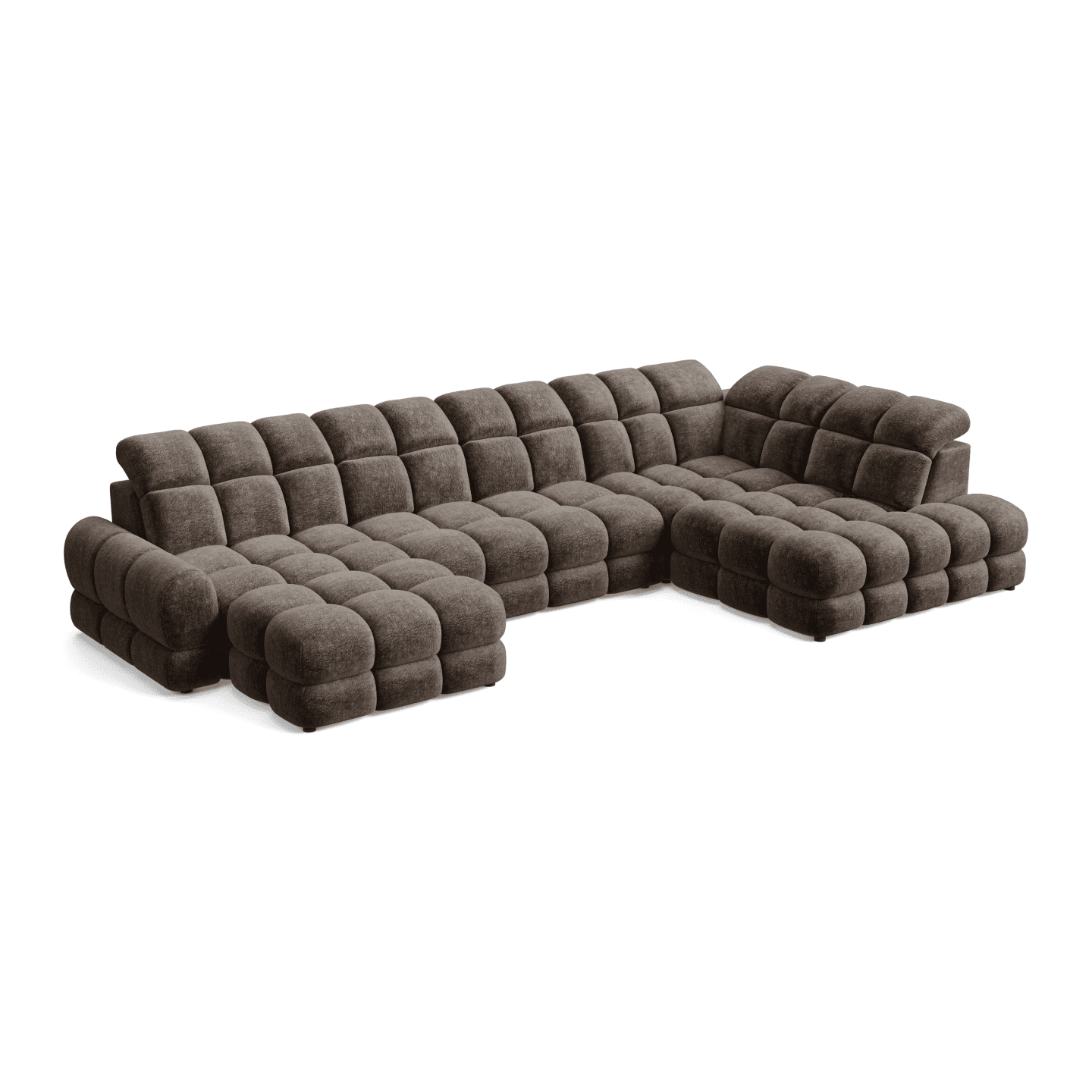 Elegancki narożnik TOLLO XL z regulacją zagłówków