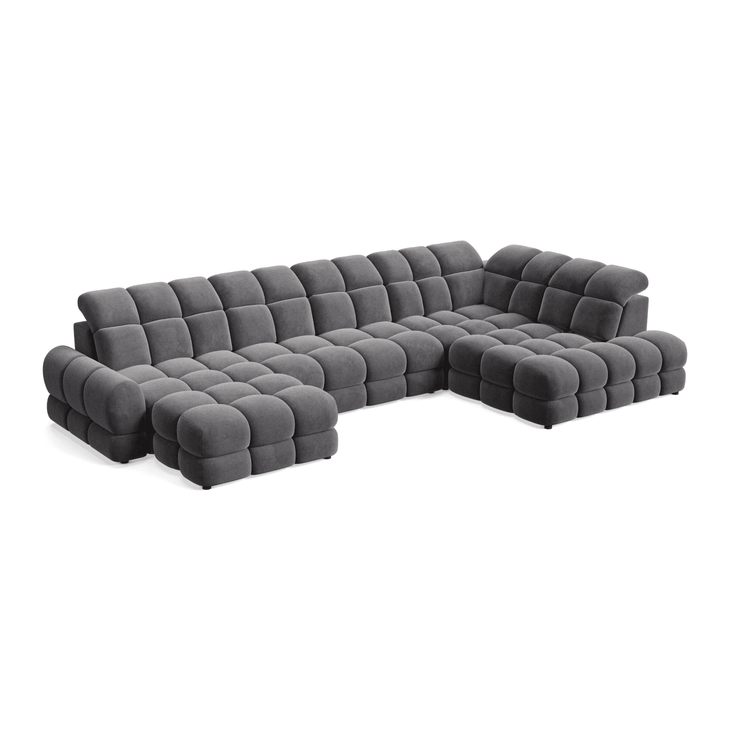 Stylowy narożnik TOLLO XL pikowany z funkcją spania