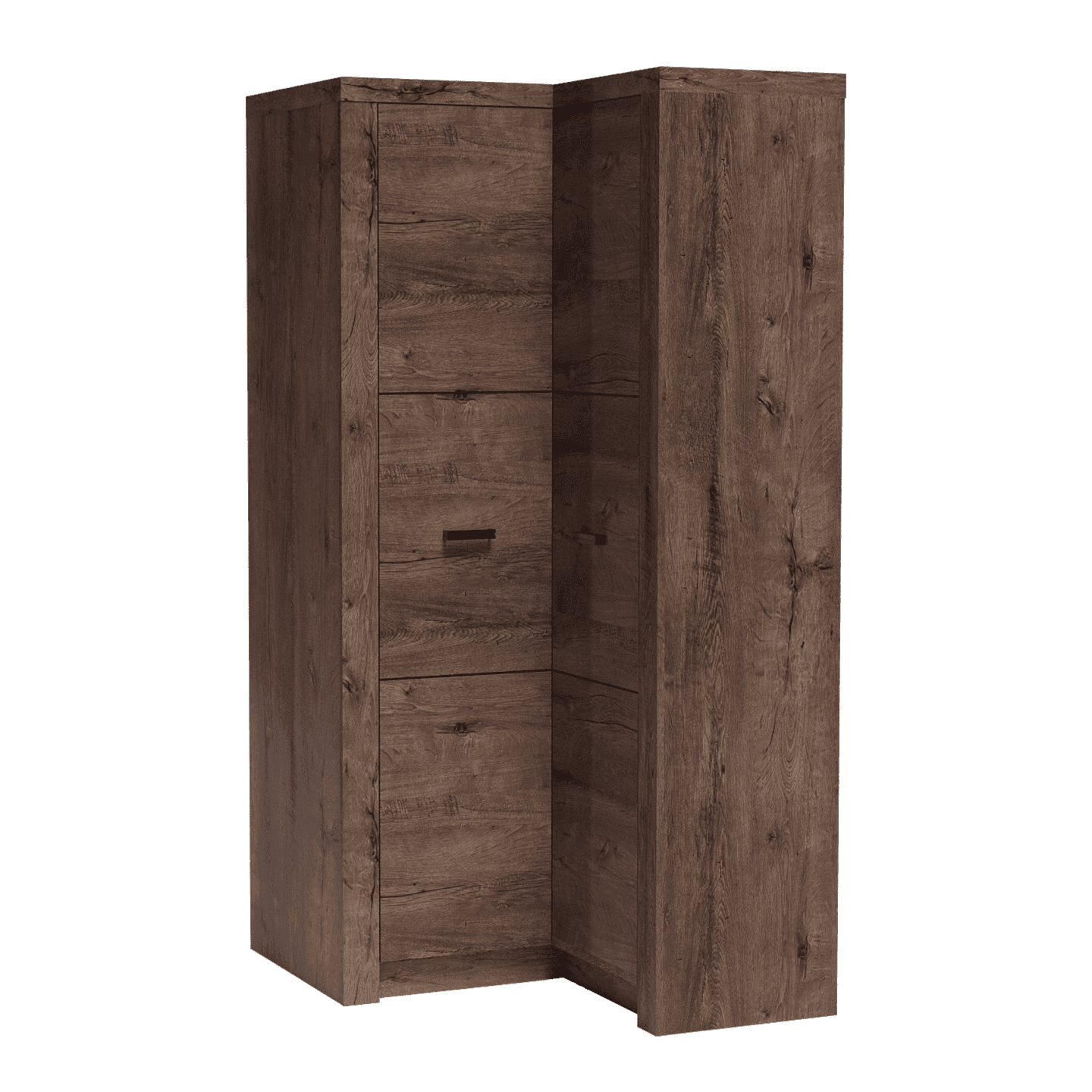 Szafa narożna Monteri 90 cm Jesion Ciemny