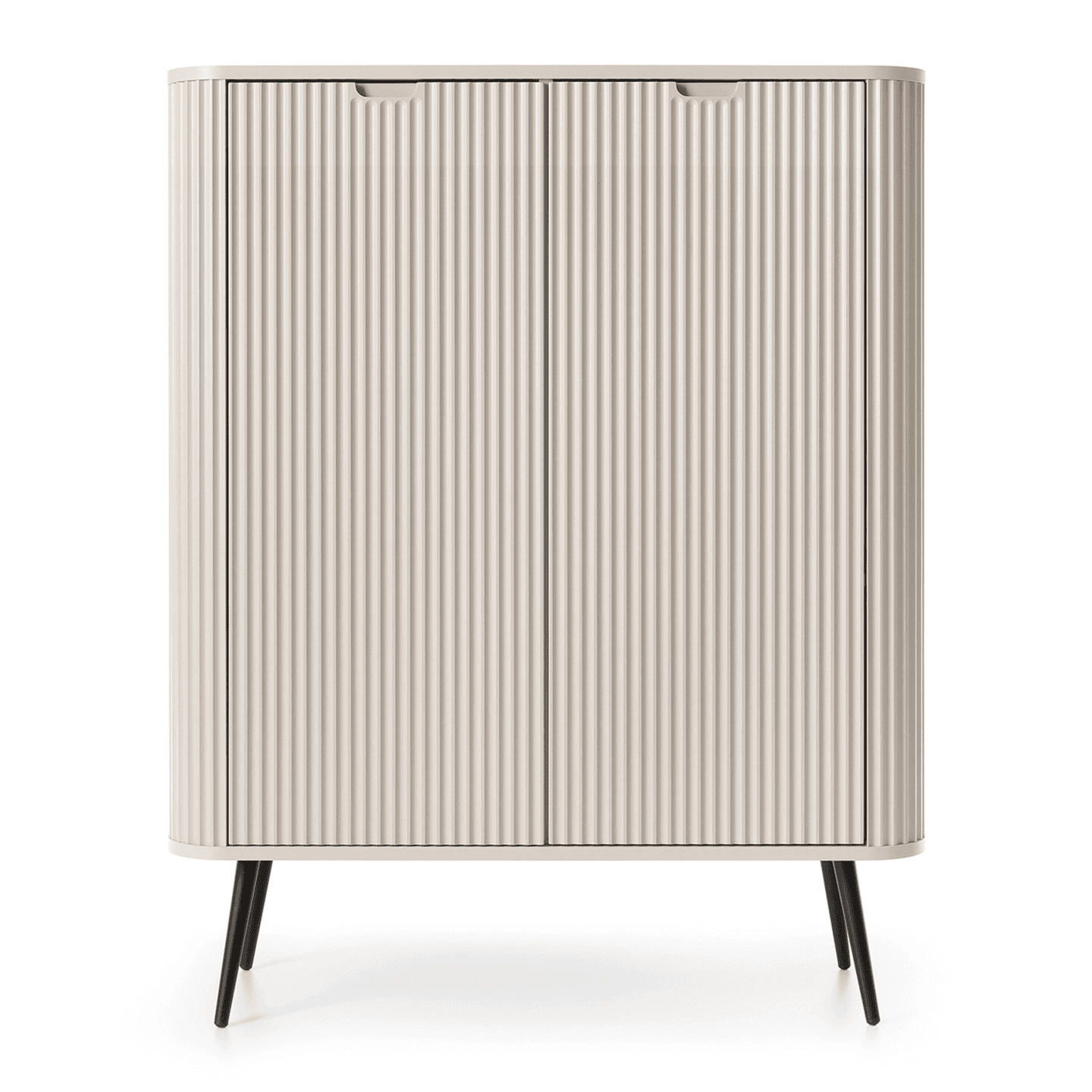 Komoda Nole 103 cm kaszmir + czarne nogi