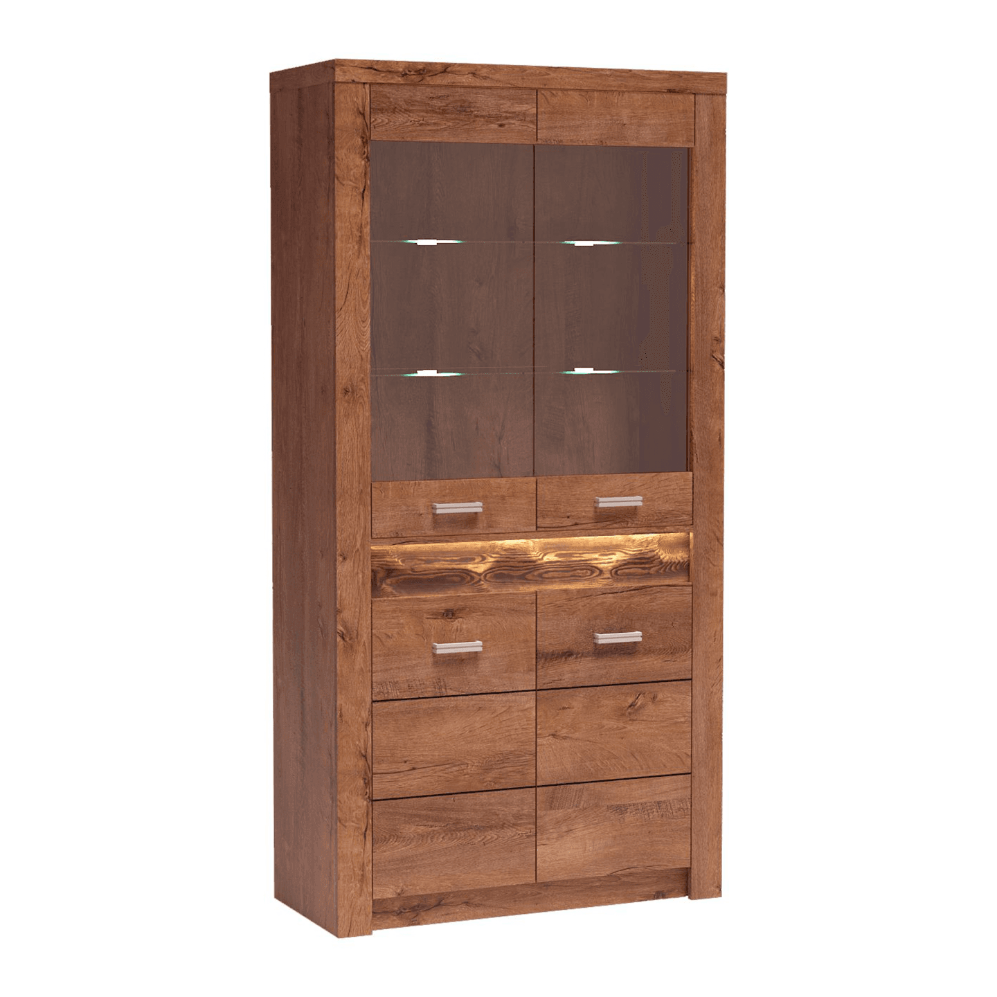 Witryna Monteri 96 cm Jesion Jasny