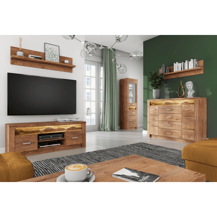 Regał Monteri 96 cm Jesion Jasny - zdjęcie 2