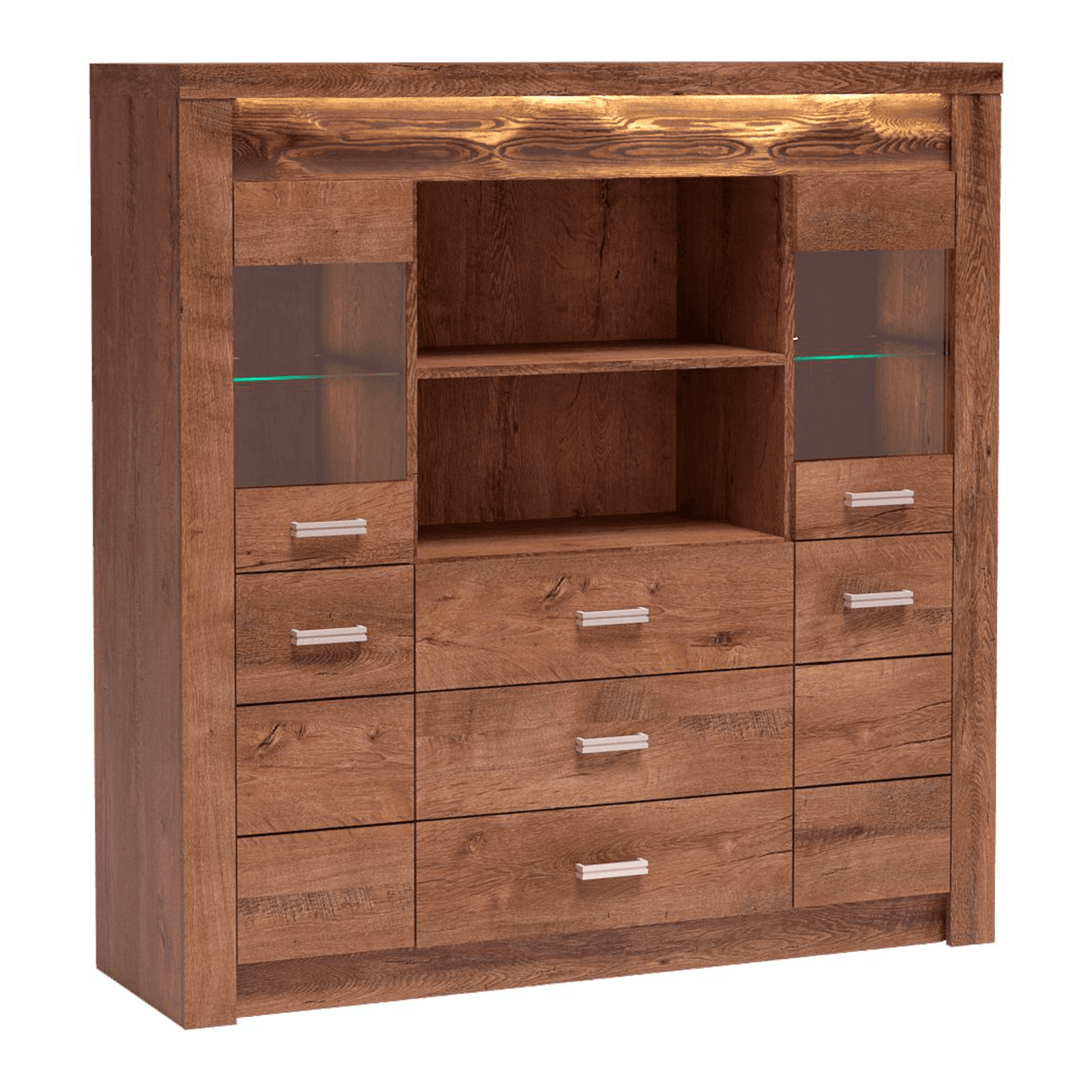 Komoda duża Monteri 137 cm Jesion Jasny