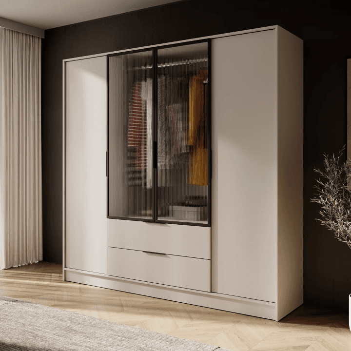 Szafa Melly 4DRM drazek kaszmir - zdjęcie 2