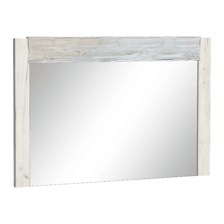 Lustro Monteri 120 cm Kraft Biały