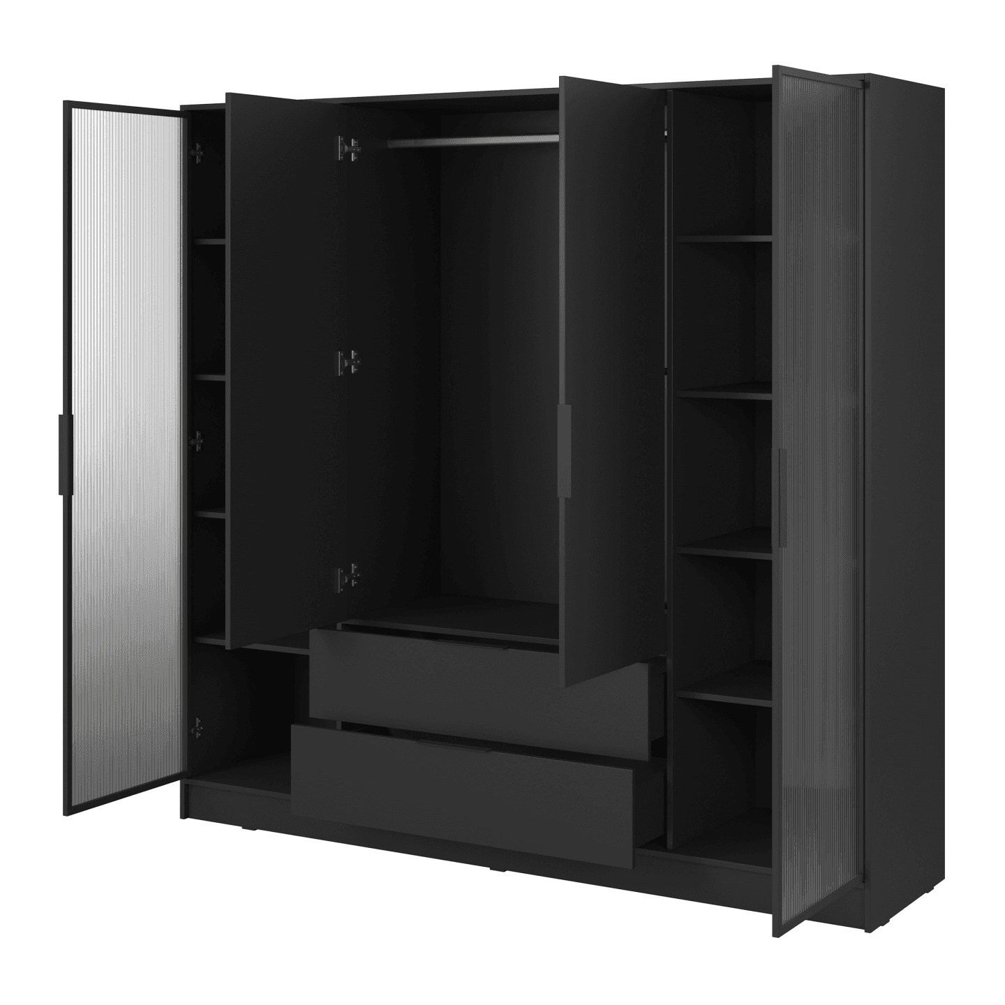 Szafa Melly 4DRD czarna