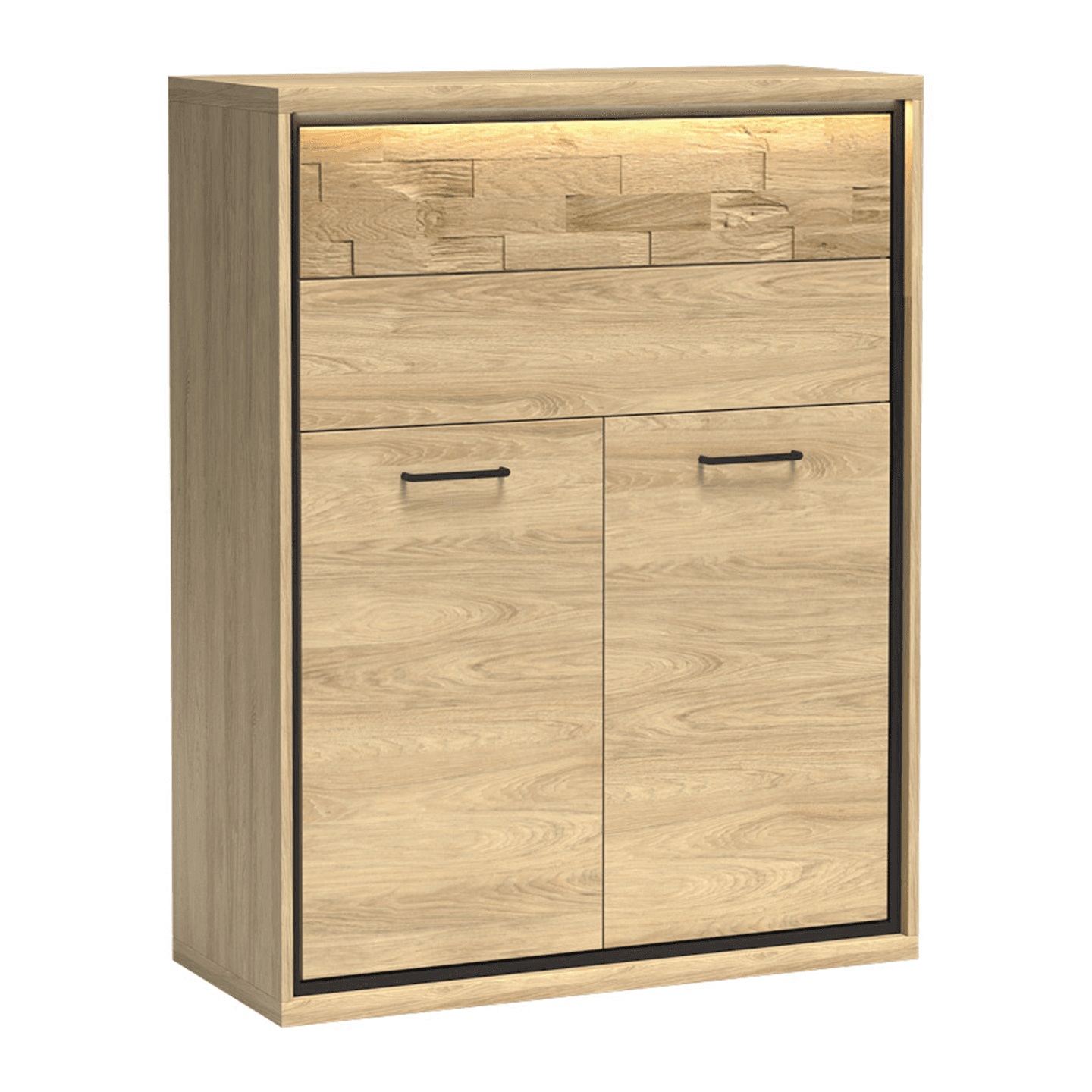 Komoda Savena 92 cm Dąb Hikora