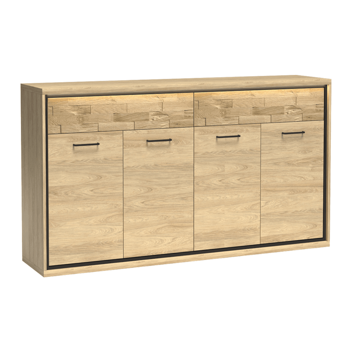 Komoda Savena 177 cm Dąb Hikora