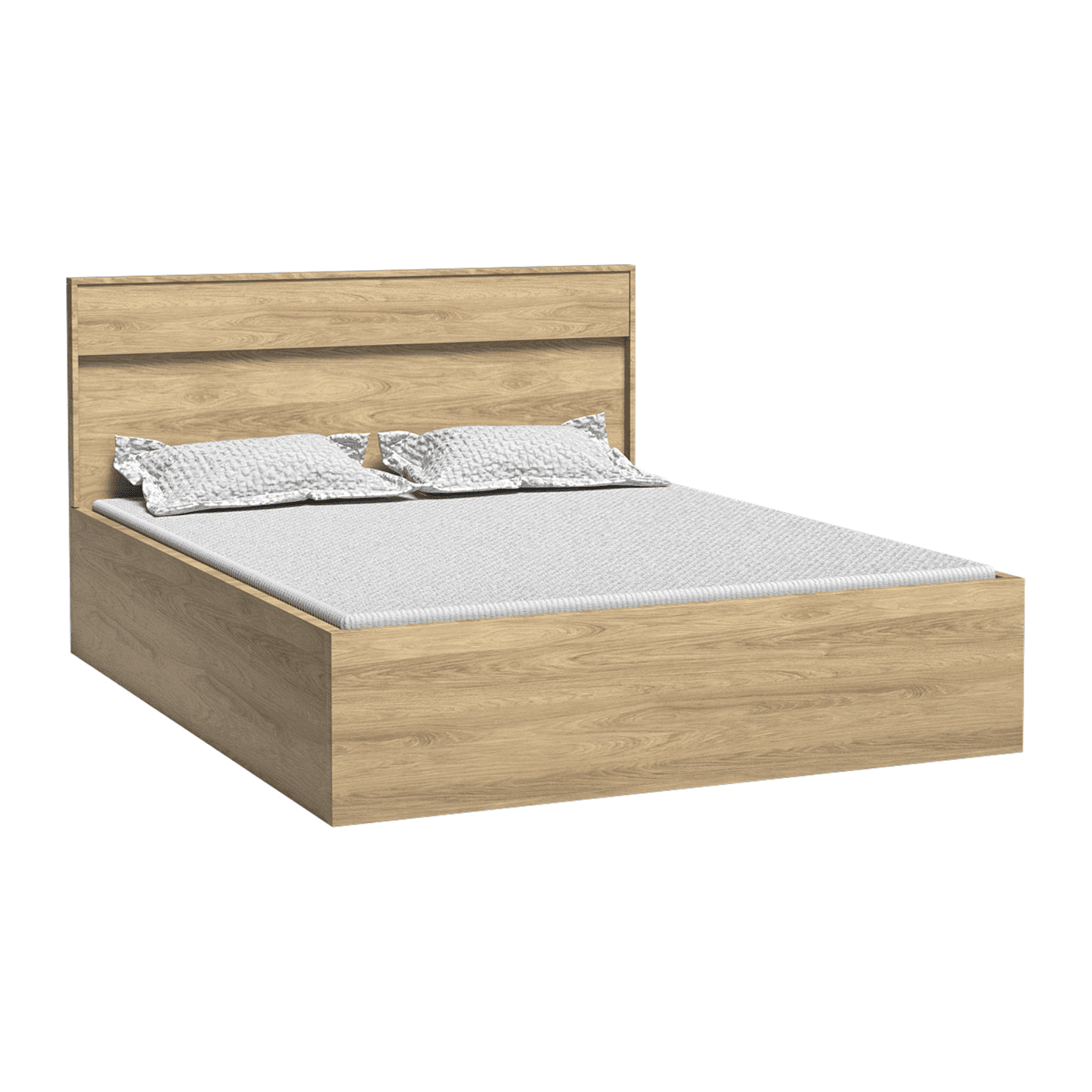 Łóżko Savena 160x200 Dąb Hikora