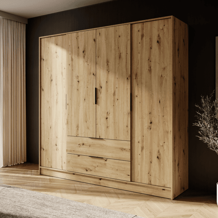 Szafa Melly 4D dąb artisan - zdjęcie 2