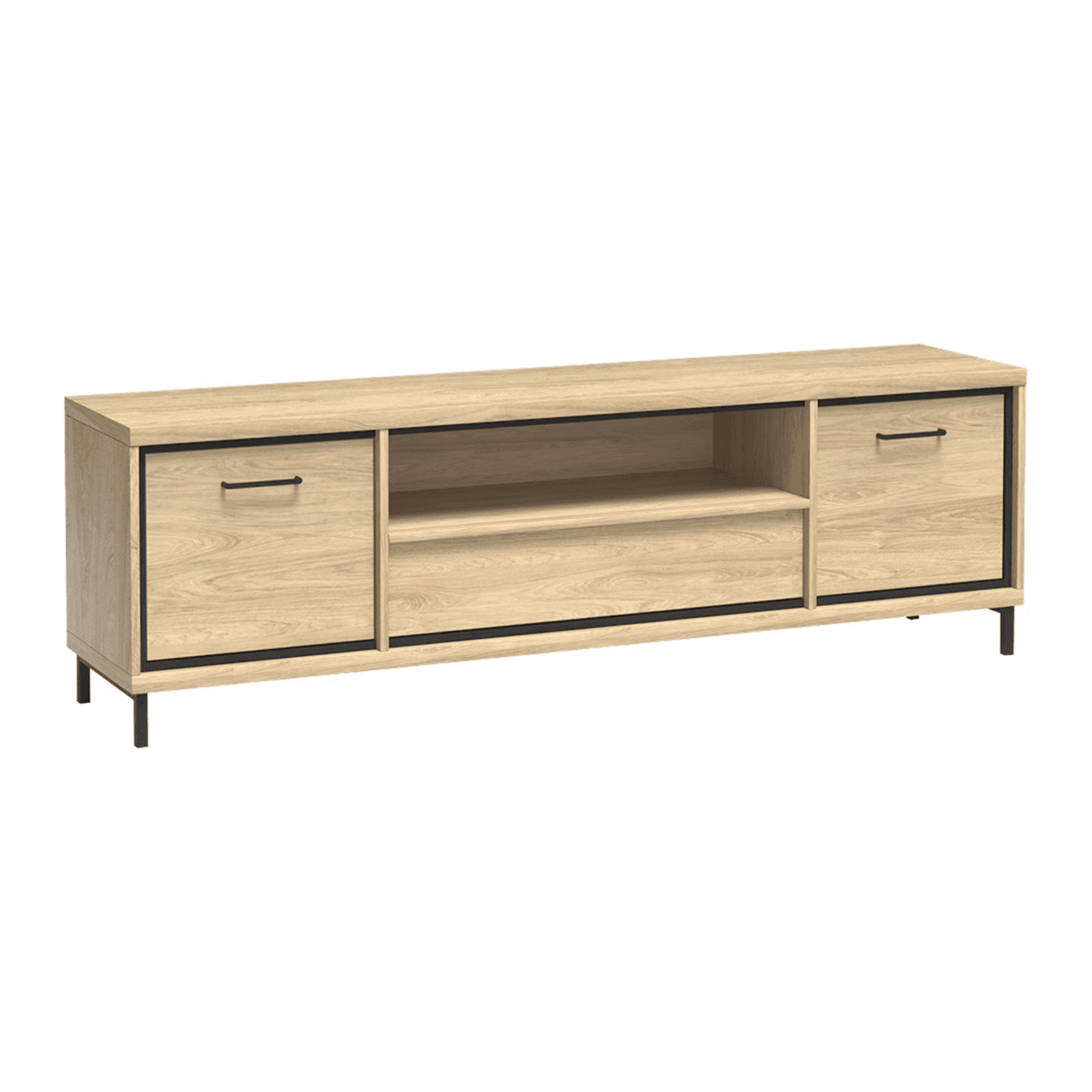 Szafka RTV Savena 181 cm Dąb Hikora