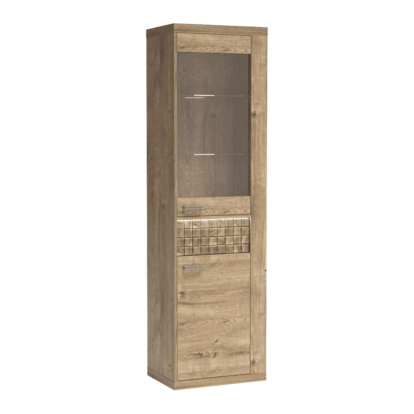 Witryna Elvoro 57 cm Dąb Ribbeck