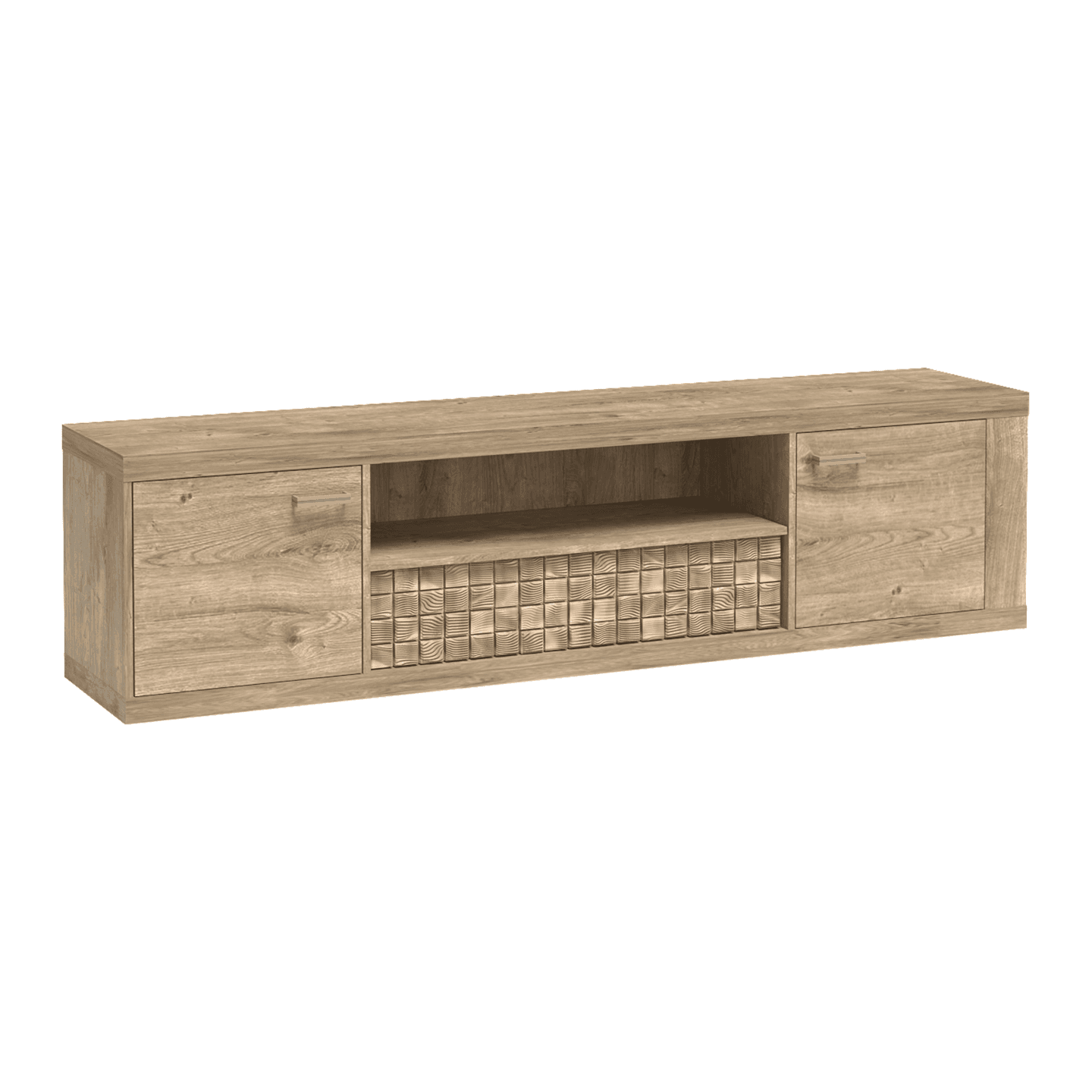 Szafka RTV Elvoro 196 cm Dąb Ribbeck