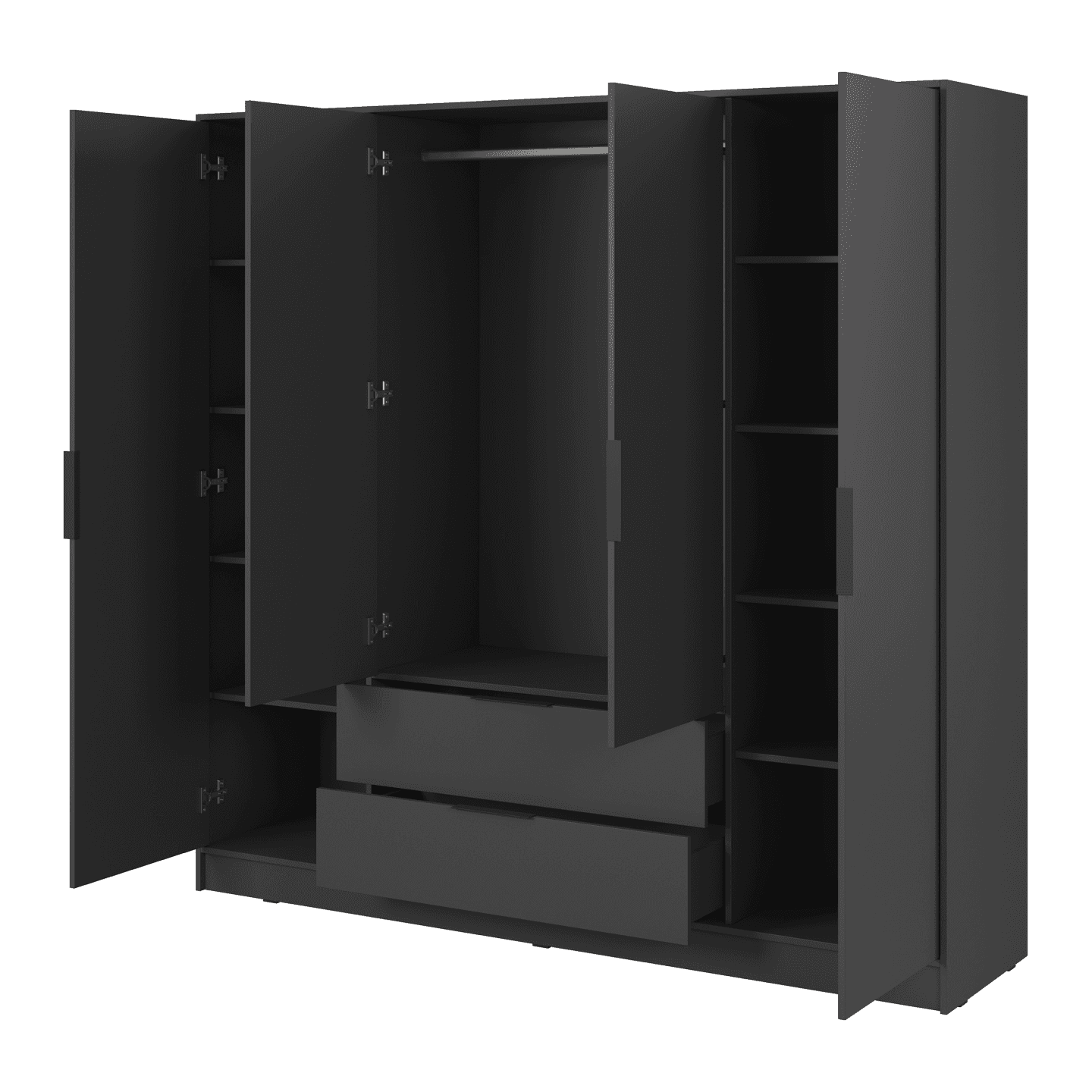 Szafa Melly 4D grafit