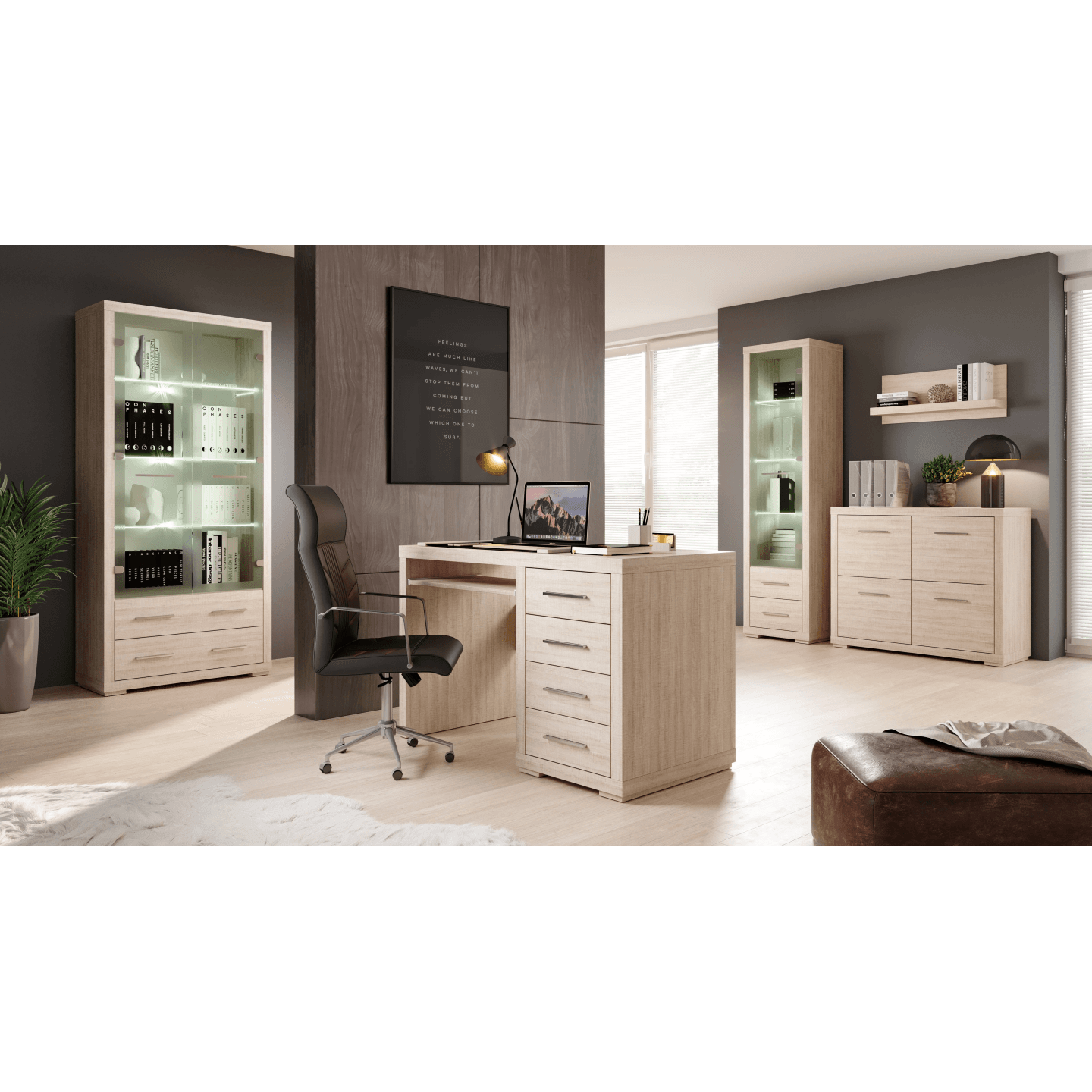 Szafa Orvito 88 cm Santana Jasna - zdjęcie 2