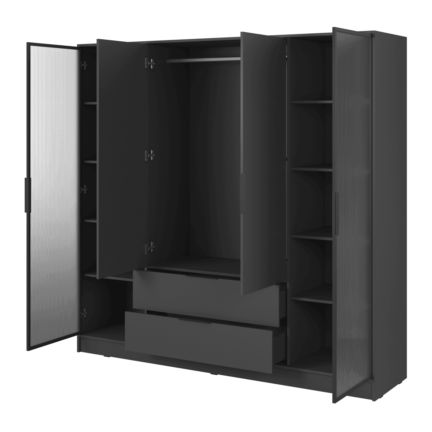 Szafa Melly 4DRD grafit