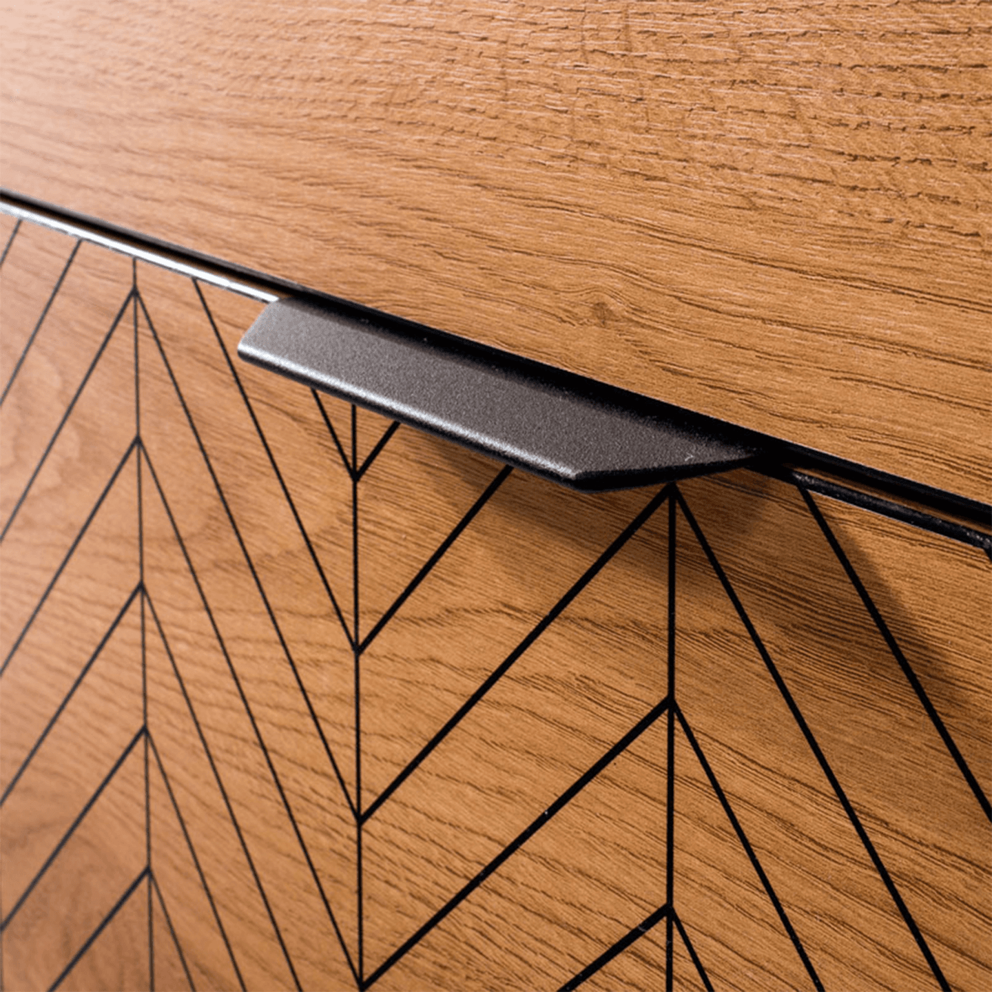 Witryna Lorensa 50 cm Dąb Karmel