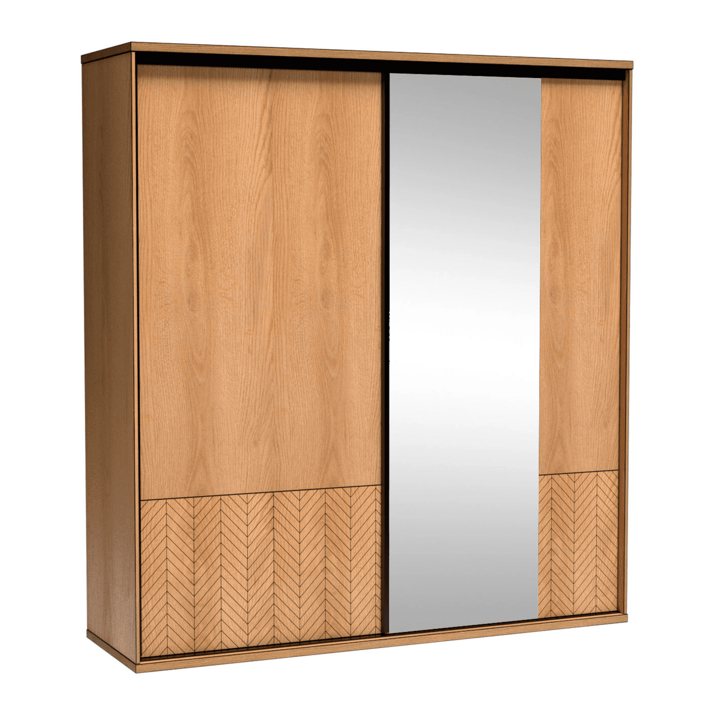 Szafa Lorensa 199 cm Dąb Karmel