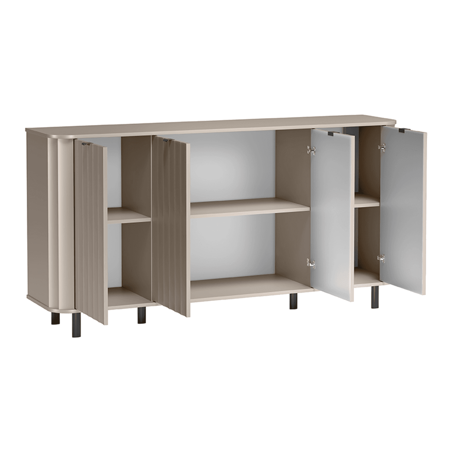 Komoda Belvero 177 cm Clay Gray