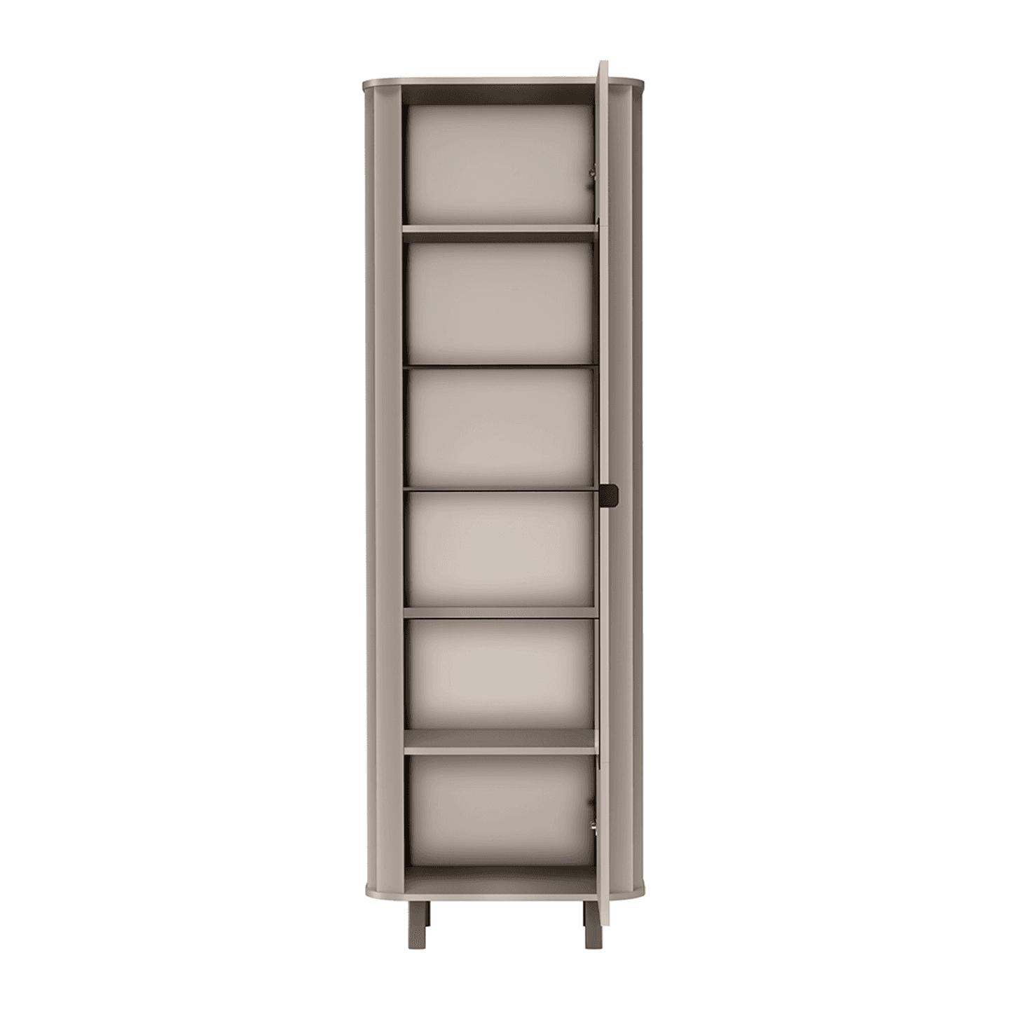 Witryna Belvero 65 cm Clay Gray