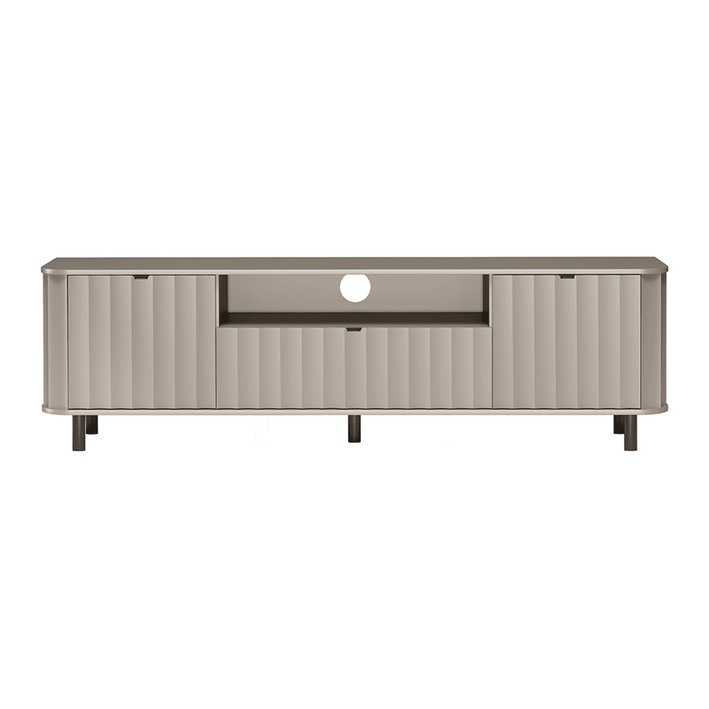 Szafka RTV Belvero 196 cm Clay Gray