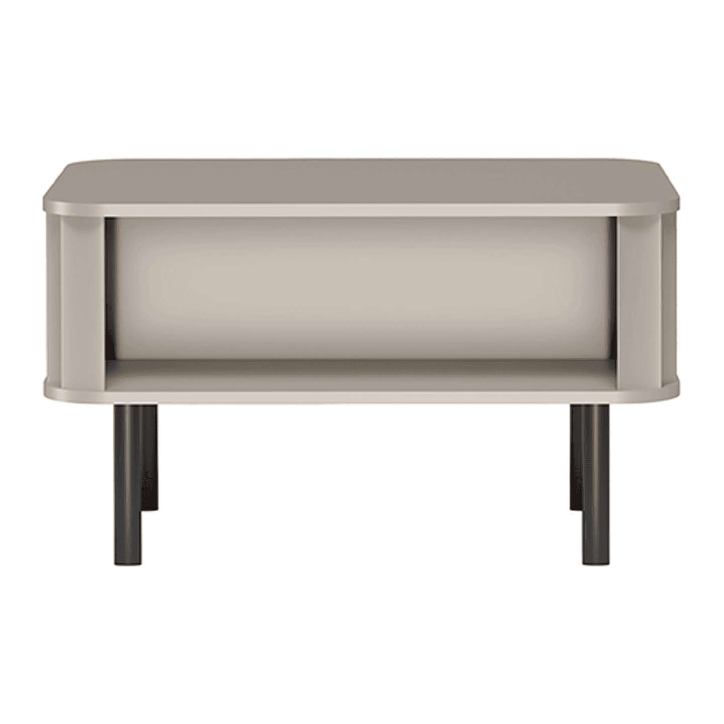 Stolik kawowy Belvero 92 cm Clay Gray