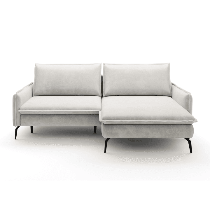 Narożnik Glossy Tkanina Cloud 3 Strona lewa