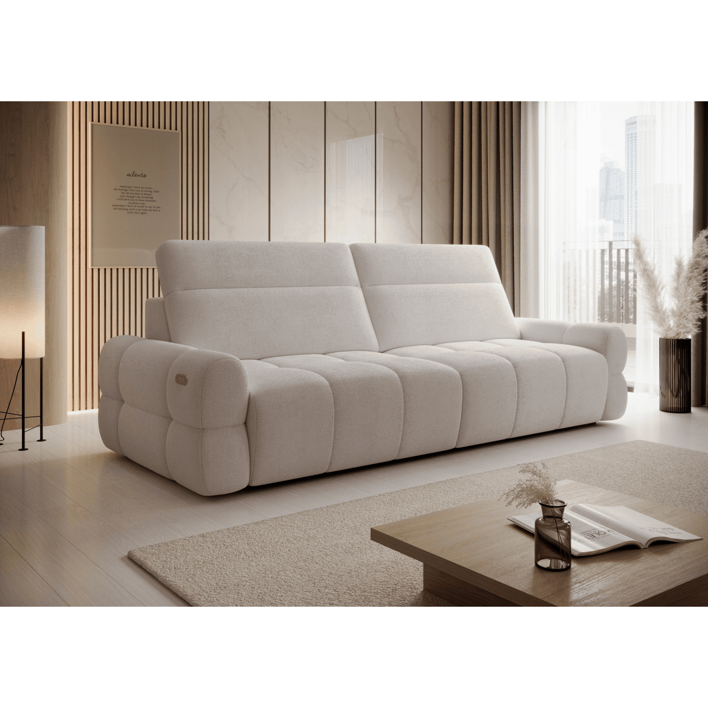 Sofa elektryczna Mateo Bigsofa Tkanina Curio 11