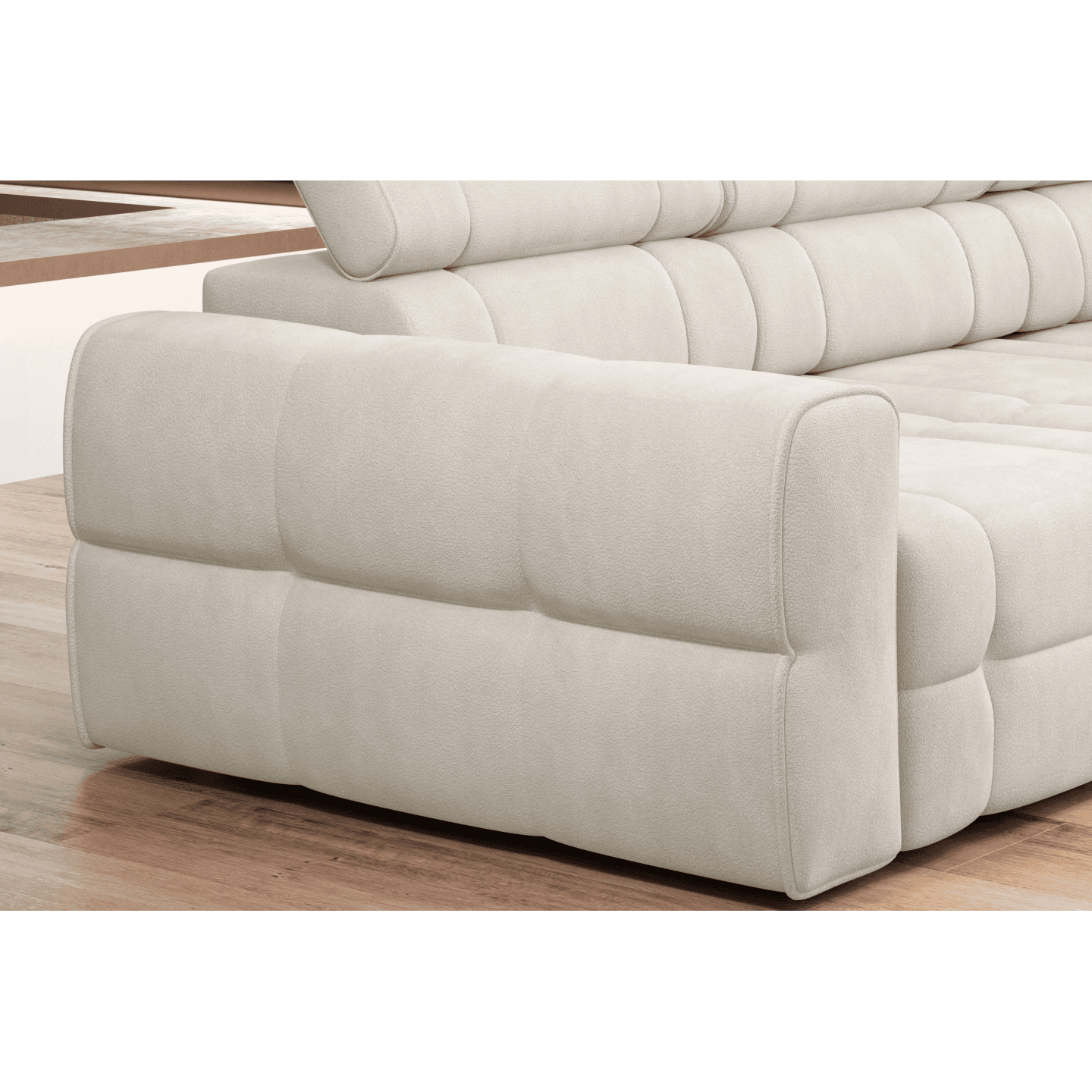 Narożnik Otello L Tkanina Solar 80 Strona lewa