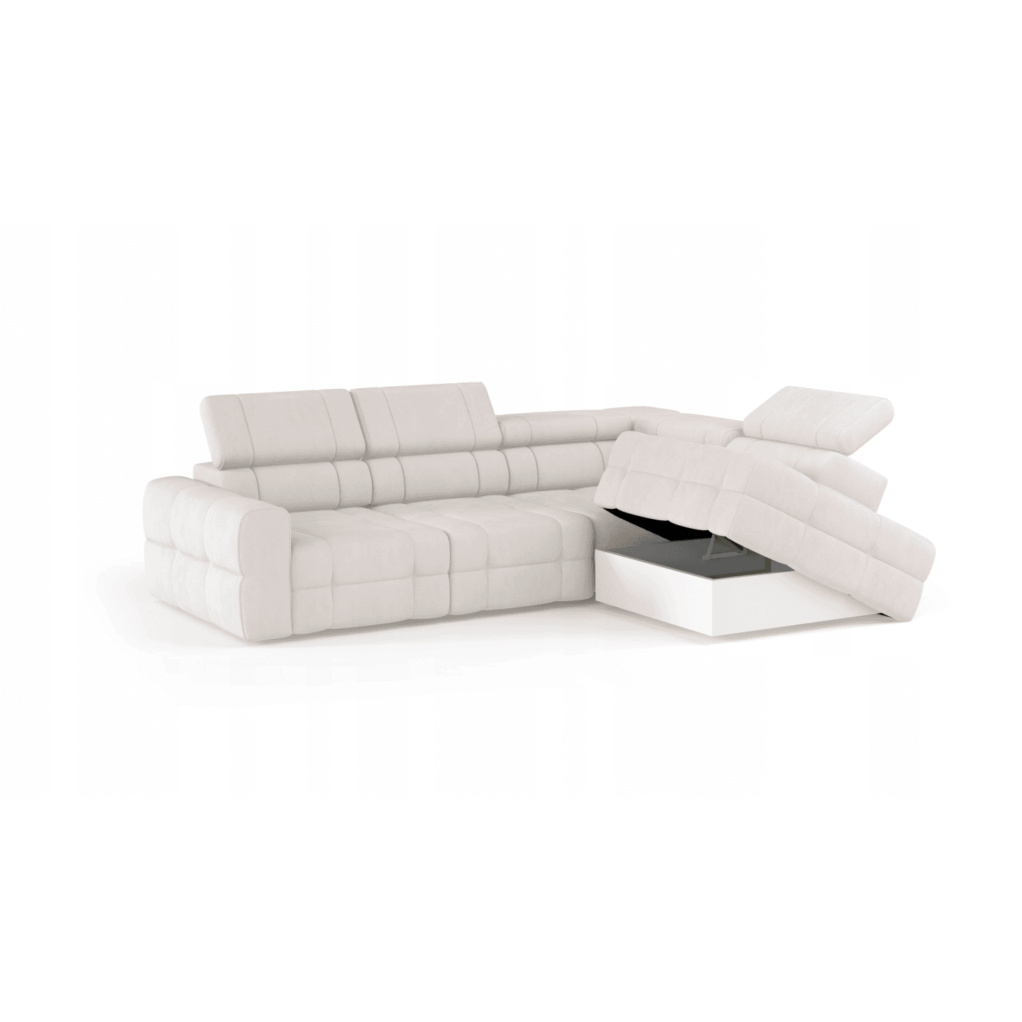 Narożnik Otello L Tkanina Solar 80 Strona lewa