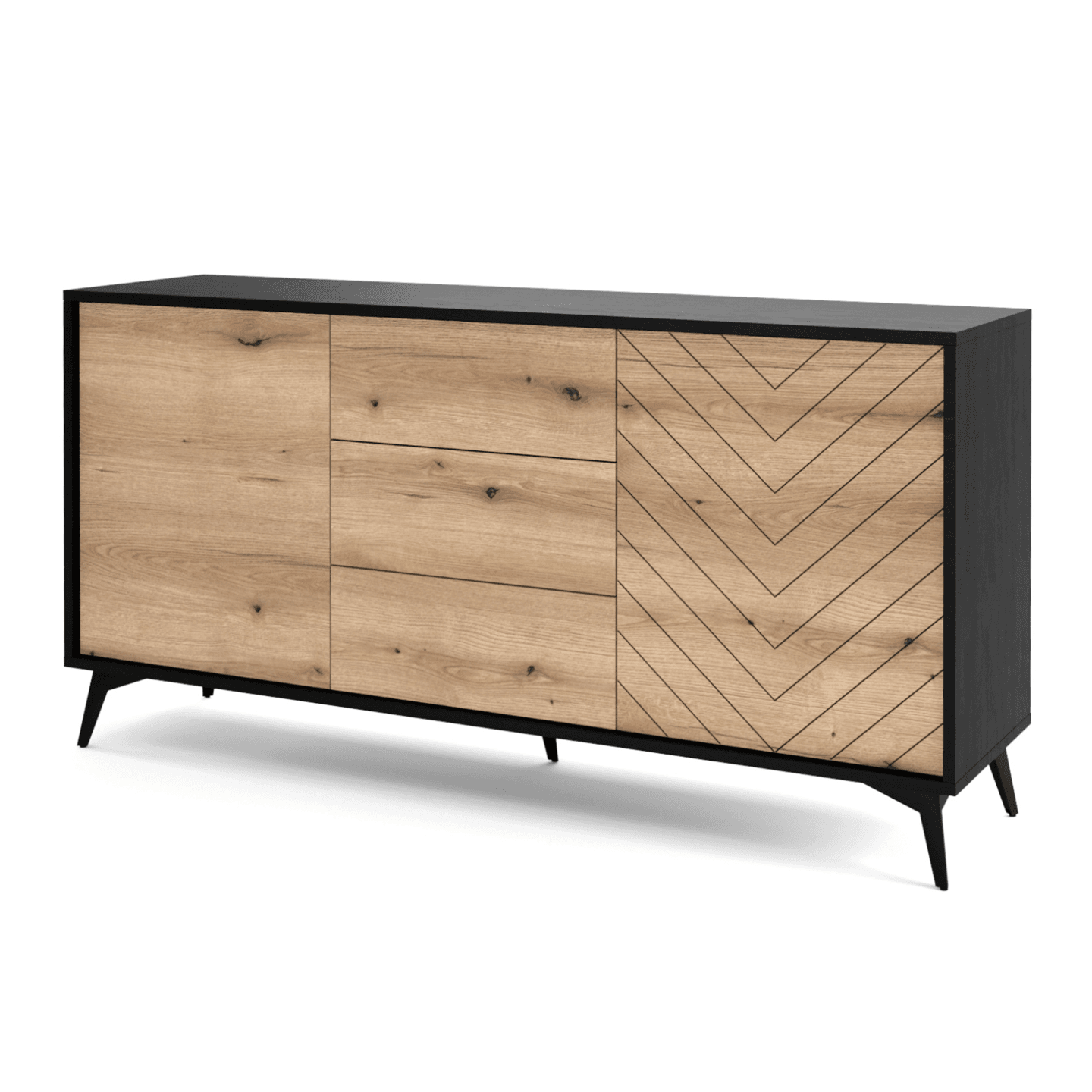 Komoda Astrid 154 cm z szufladami