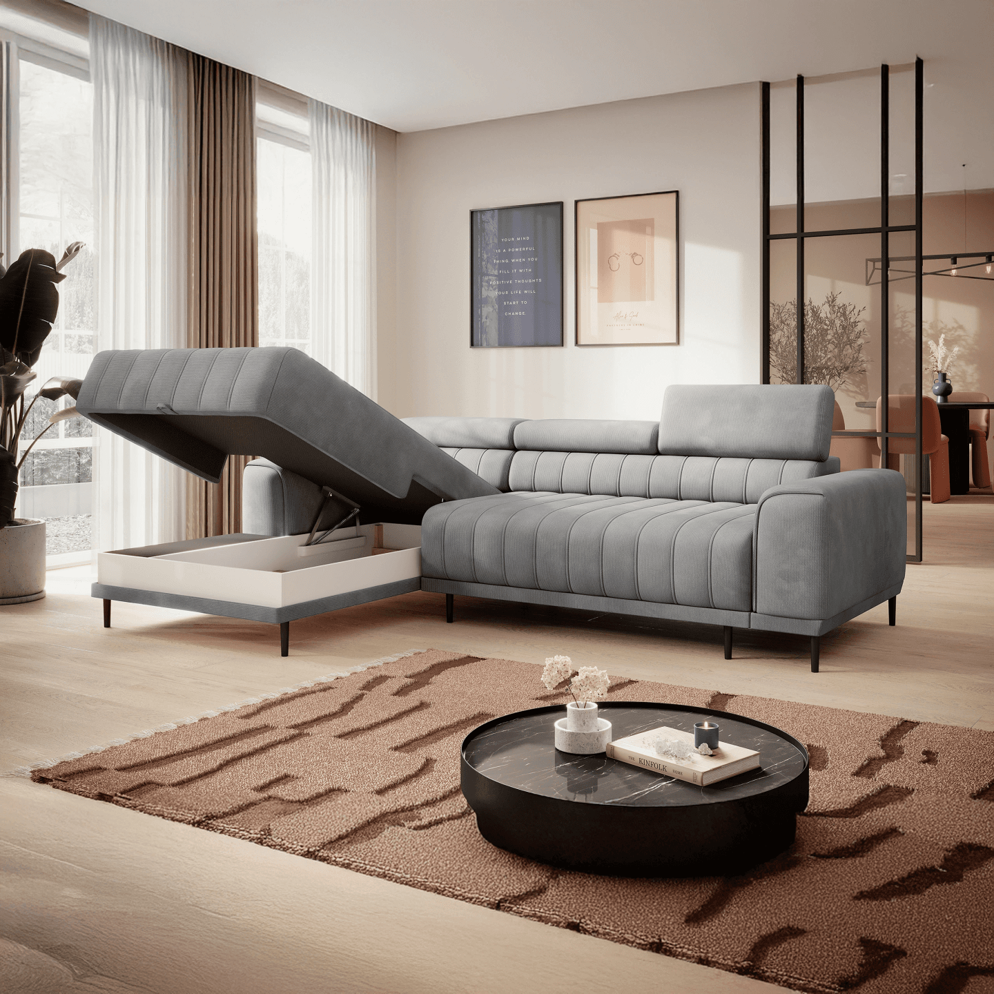 Nowoczesny Narożnik Caldo mini