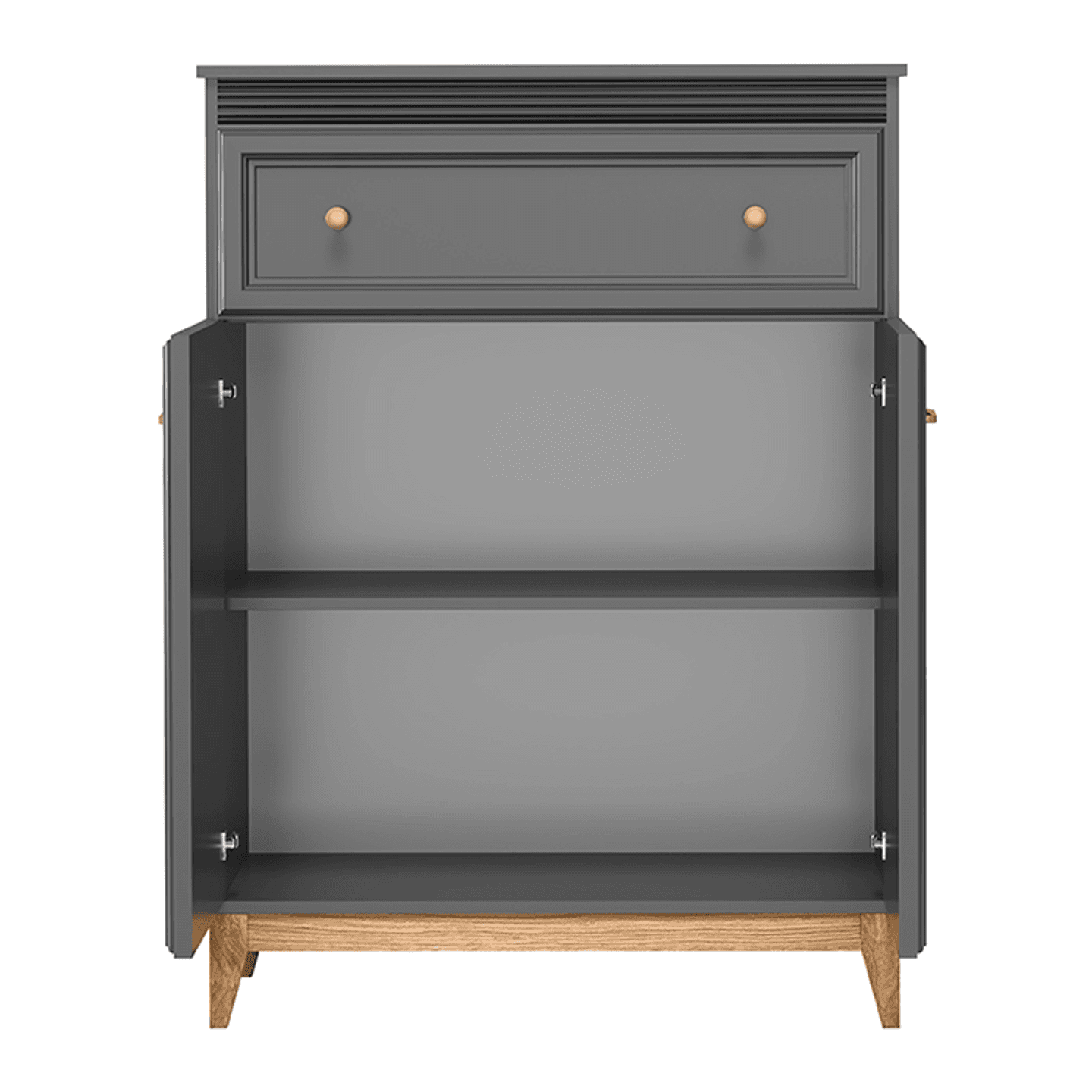 Komoda Harton 92 cm szary diamentowy