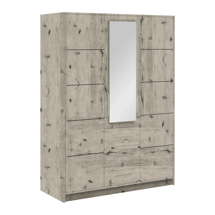 Szafa Como 3D 147 cm Dąb Wellington