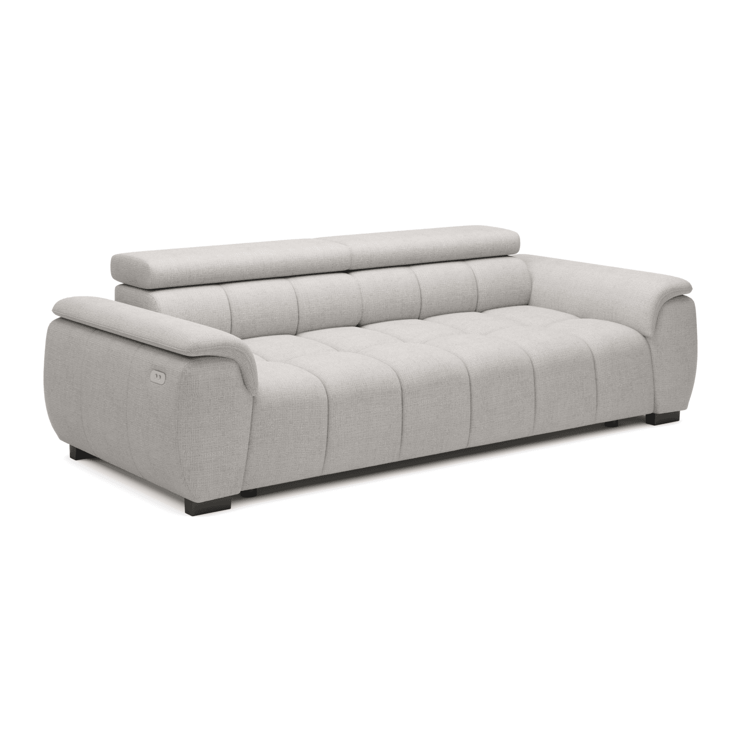 Stylowa sofa Alvin elektryczna z ruchomymi zagłówkami