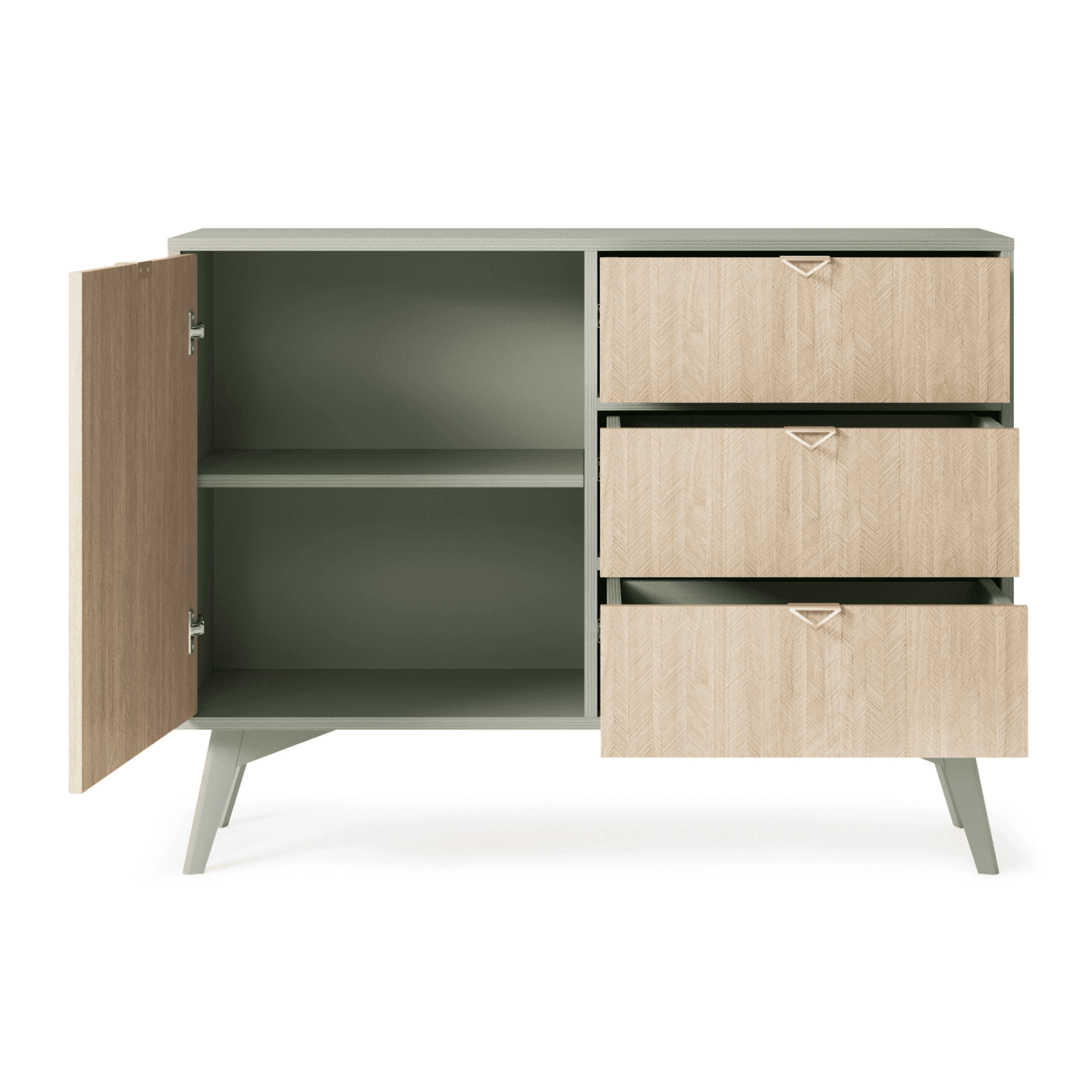 Komoda Grove Eukaliptus z szufladami