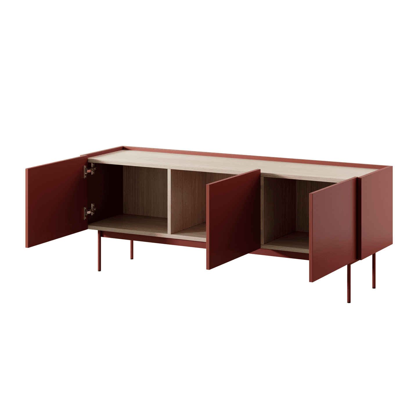 Szafka RTV Chroma Ceramic Red