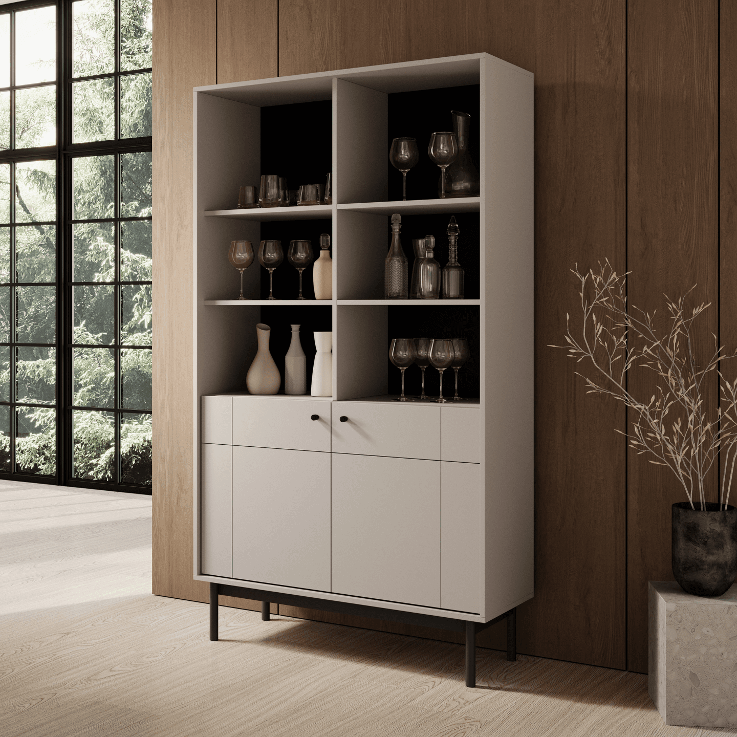 Regał Amani Kaszmir 104 cm