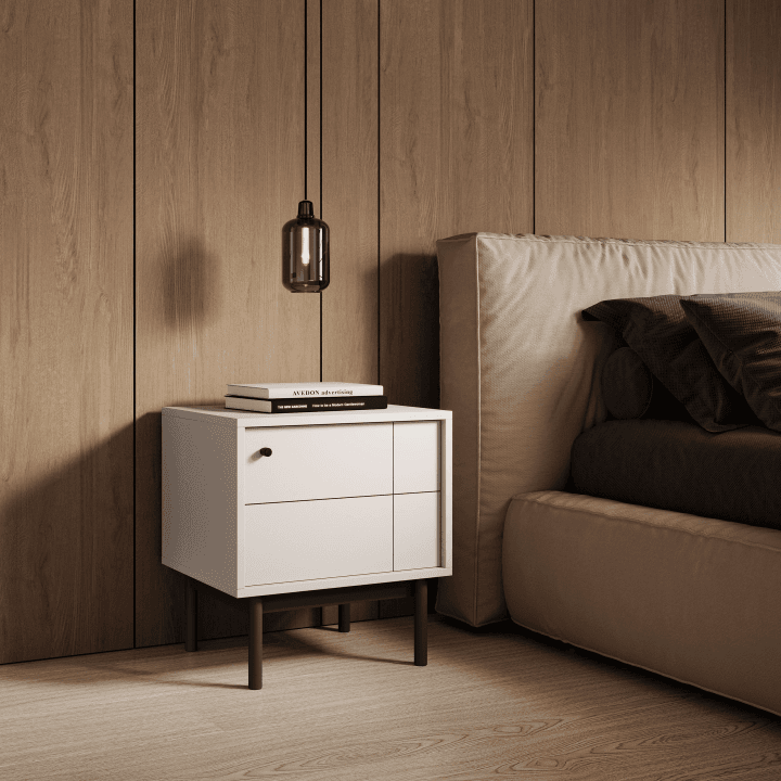 Stolik nocny Amani kaszmir - zdjęcie 2