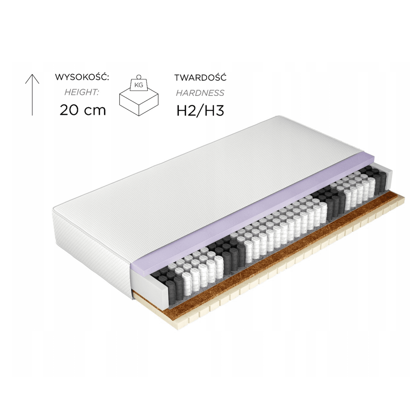 Materac Comfort Care 160x200