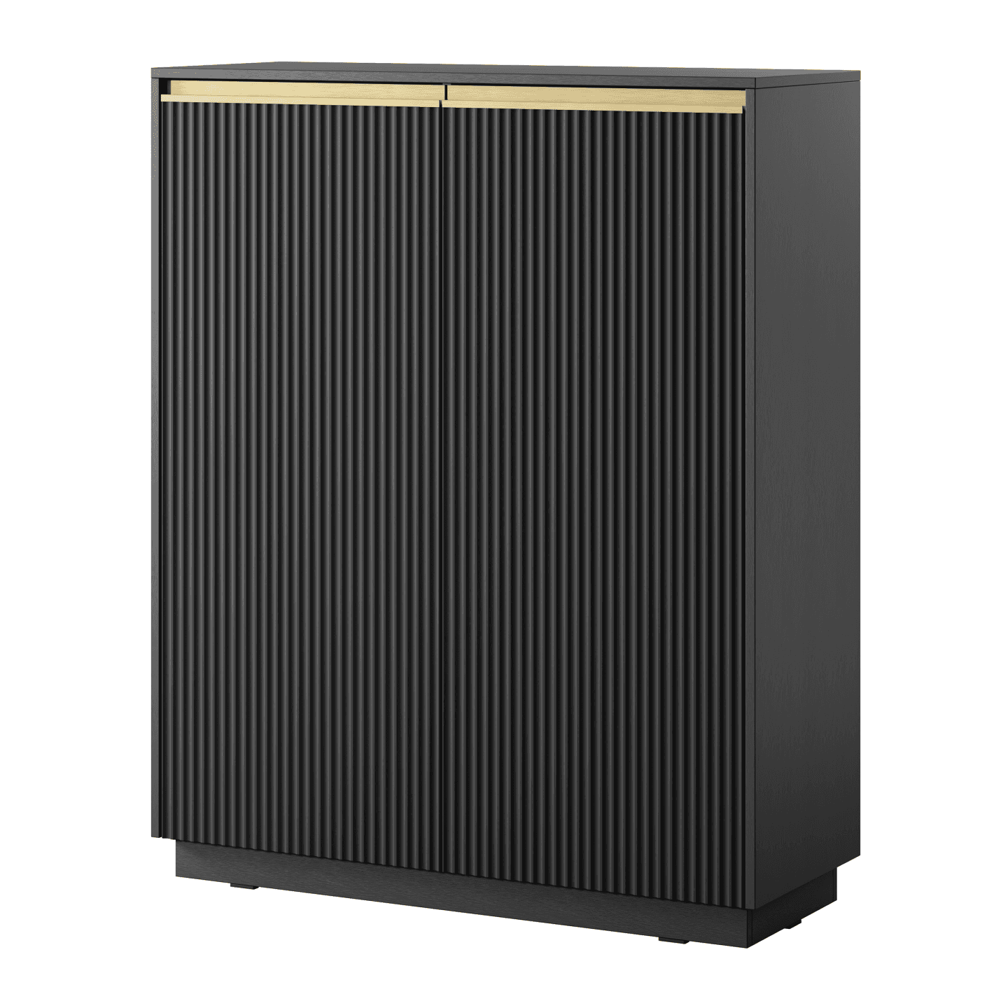 Komoda Gold 103 cm Czarna