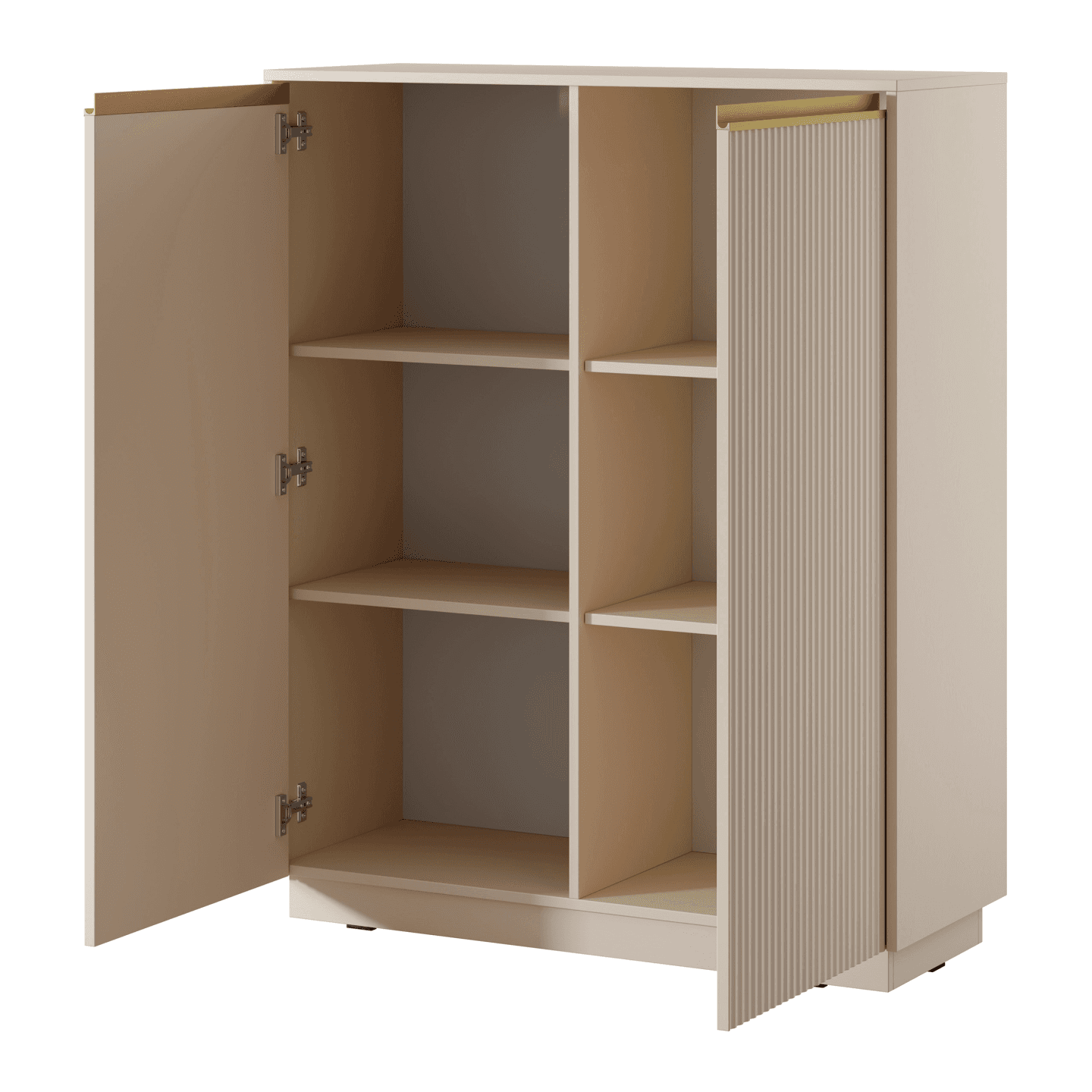 Komoda Gold 103 cm Beż piaskowy