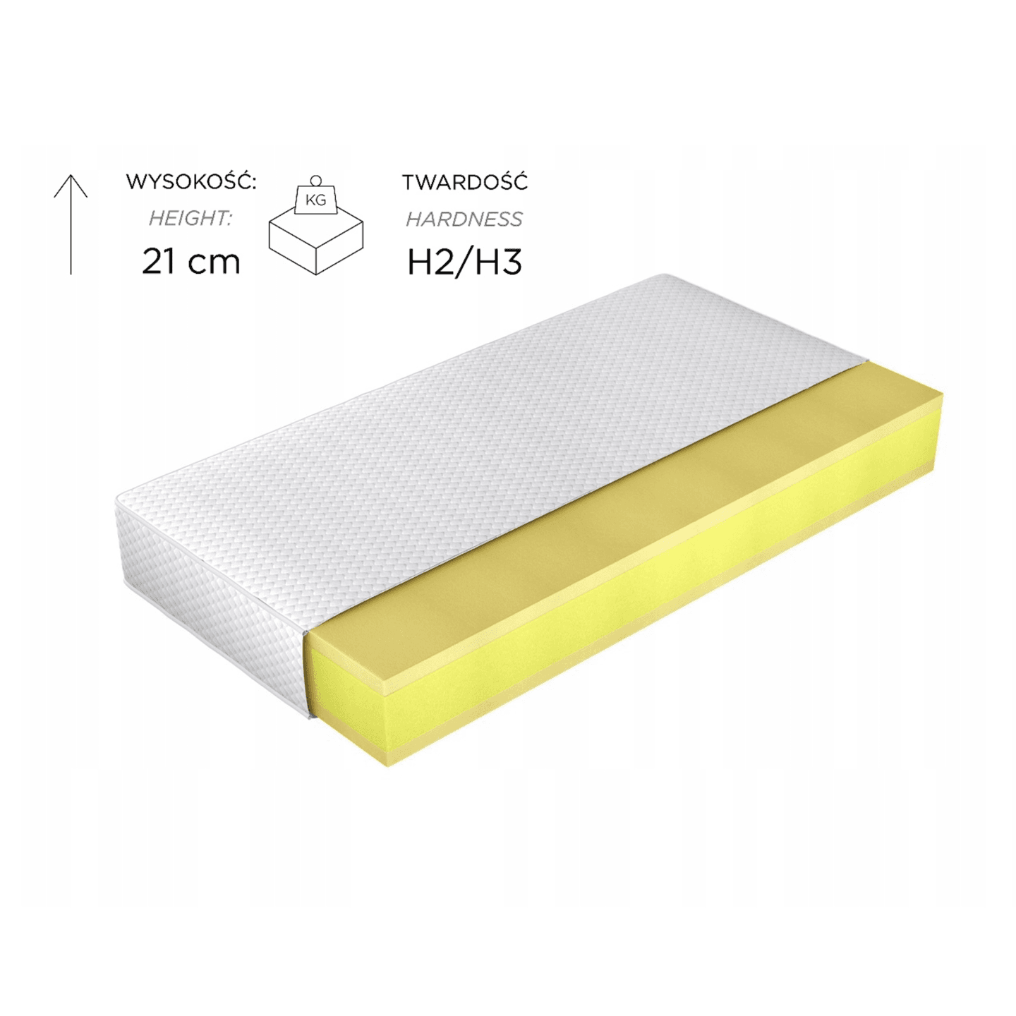Materac Comfort Massage 80x200
