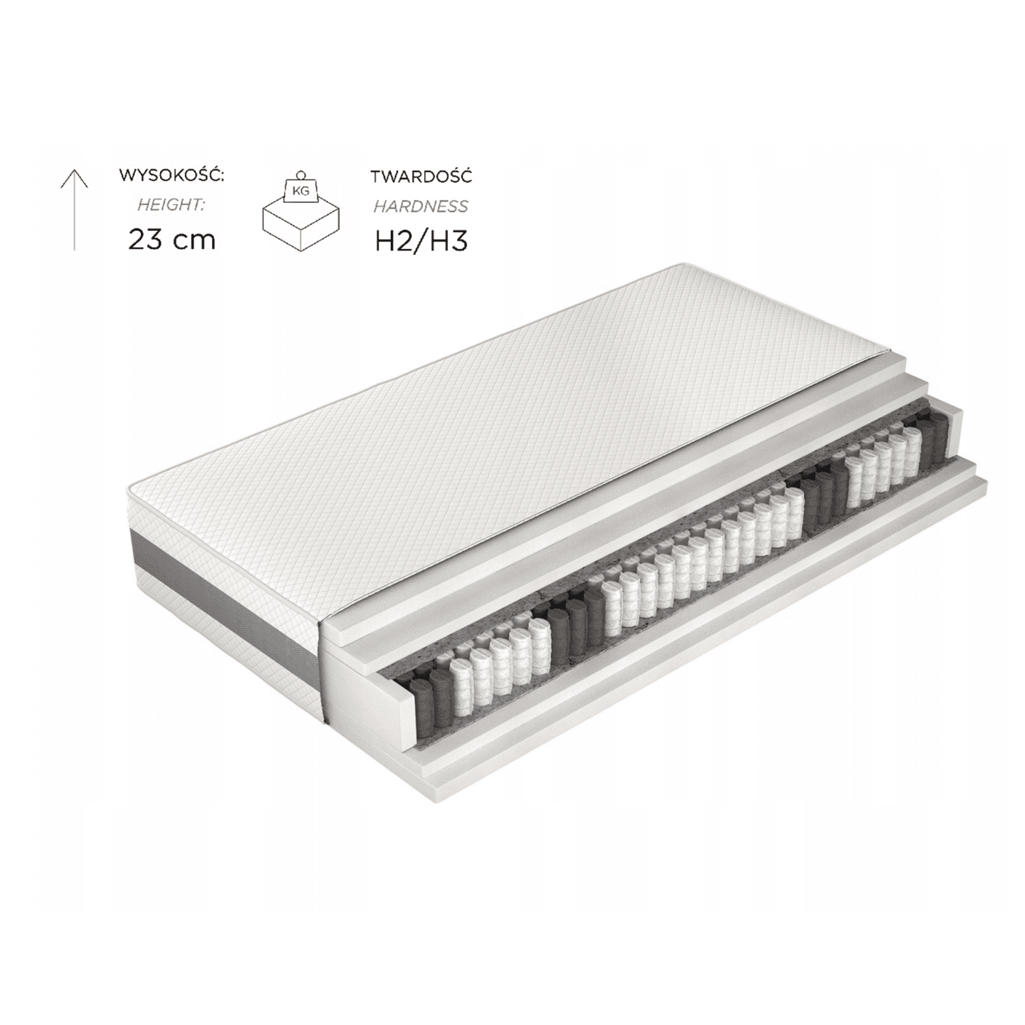 Materac Magic Cool 80x200