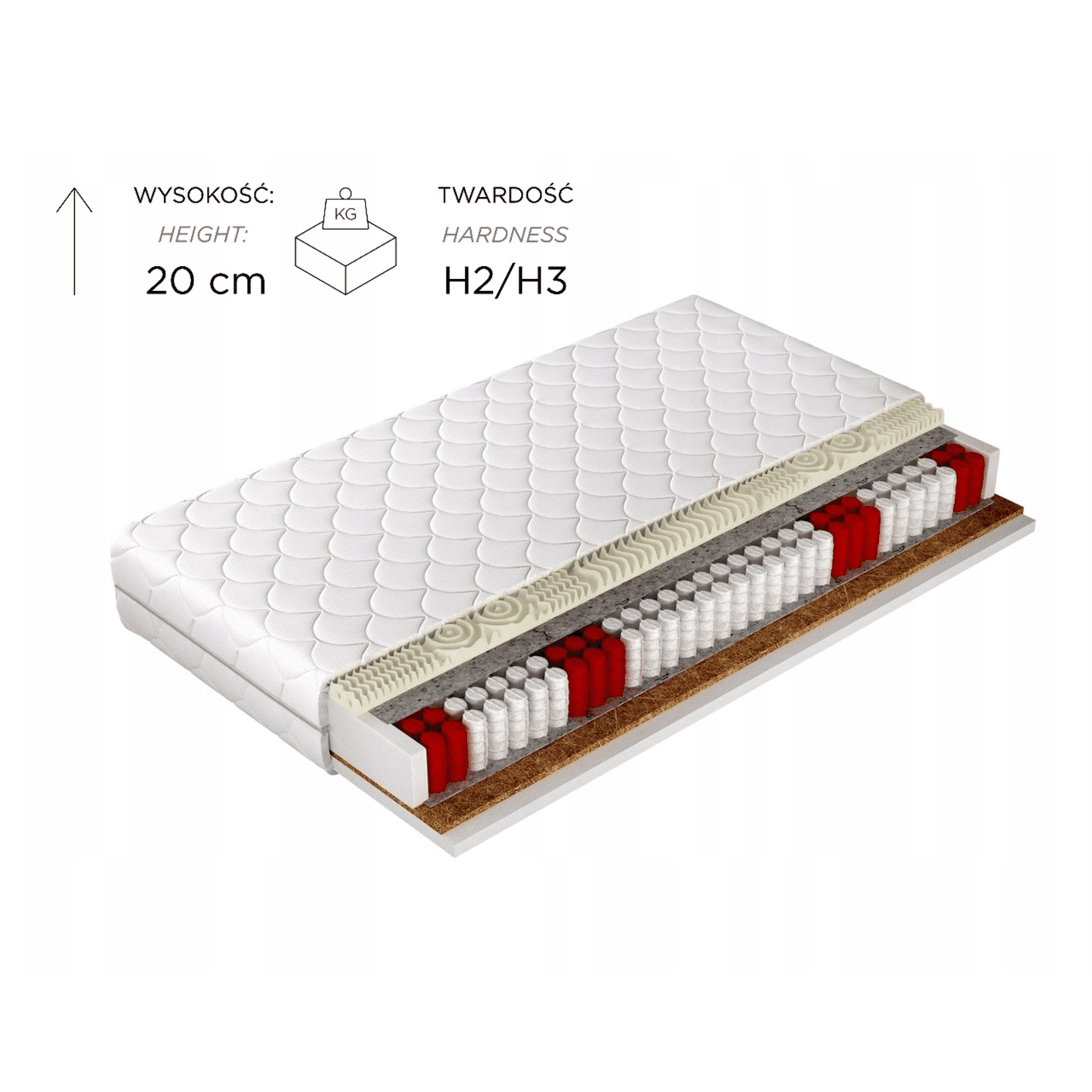 Materac Live Visco 70x200